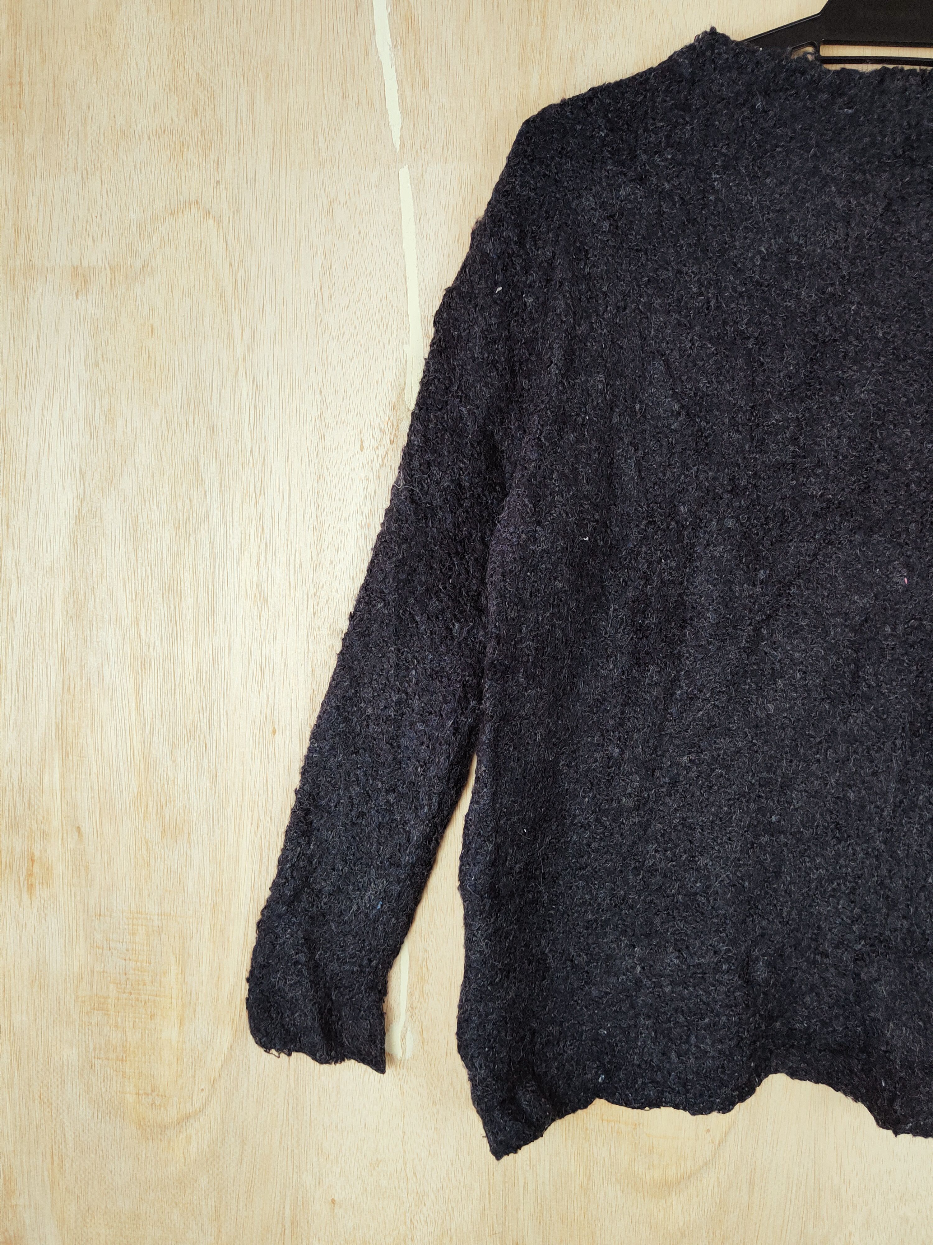 Homespun Knitwear × Japanese Brand Continuer de Nice Claup Shaggy Fur Mohair Knitwear #S268 Size M / US 6-8 / IT 42-44 - 6 Thumbnail