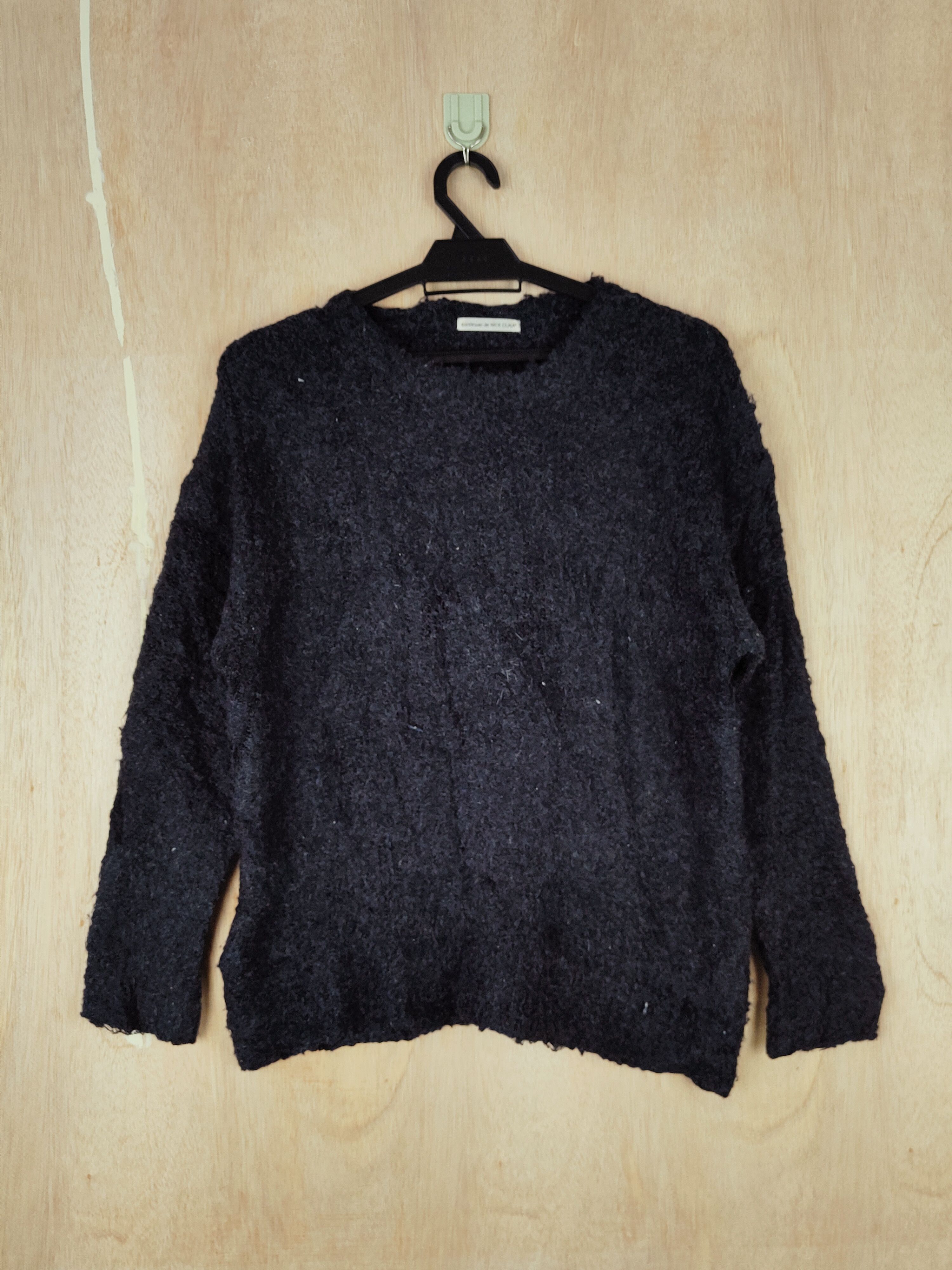 Homespun Knitwear × Japanese Brand Continuer de Nice Claup Shaggy Fur Mohair Knitwear #S268 Size M / US 6-8 / IT 42-44 - 1 Thumbnail