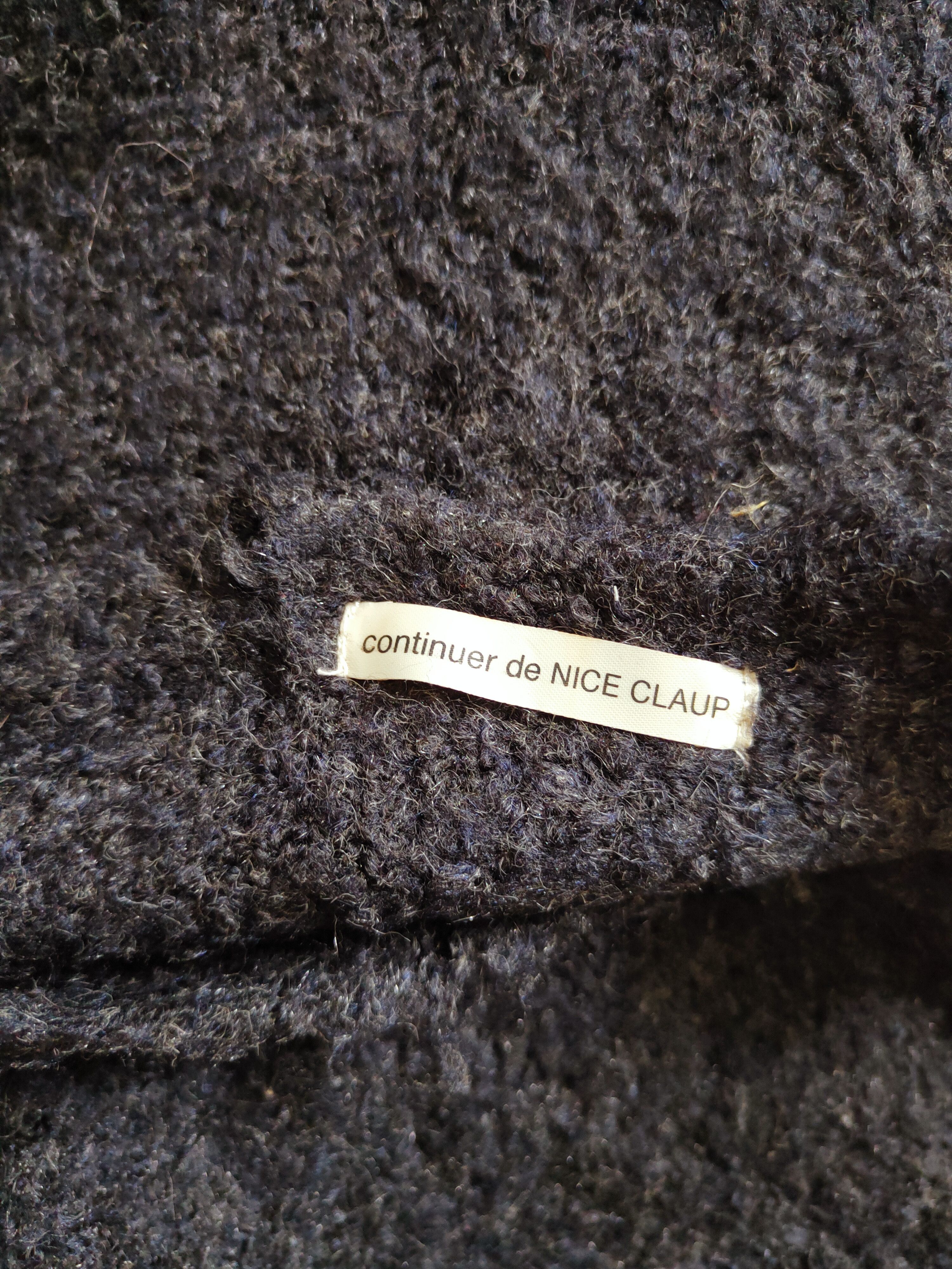 Homespun Knitwear × Japanese Brand Continuer de Nice Claup Shaggy Fur Mohair Knitwear #S268 Size M / US 6-8 / IT 42-44 - 10 Thumbnail