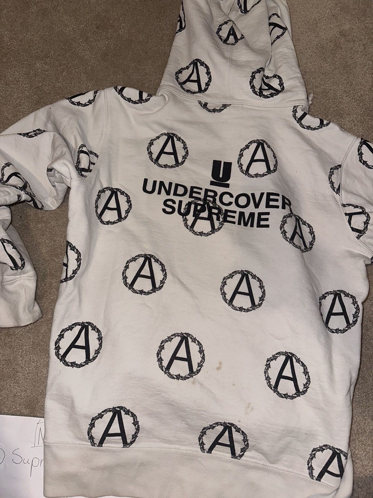 Supreme anarchy hoodie sale