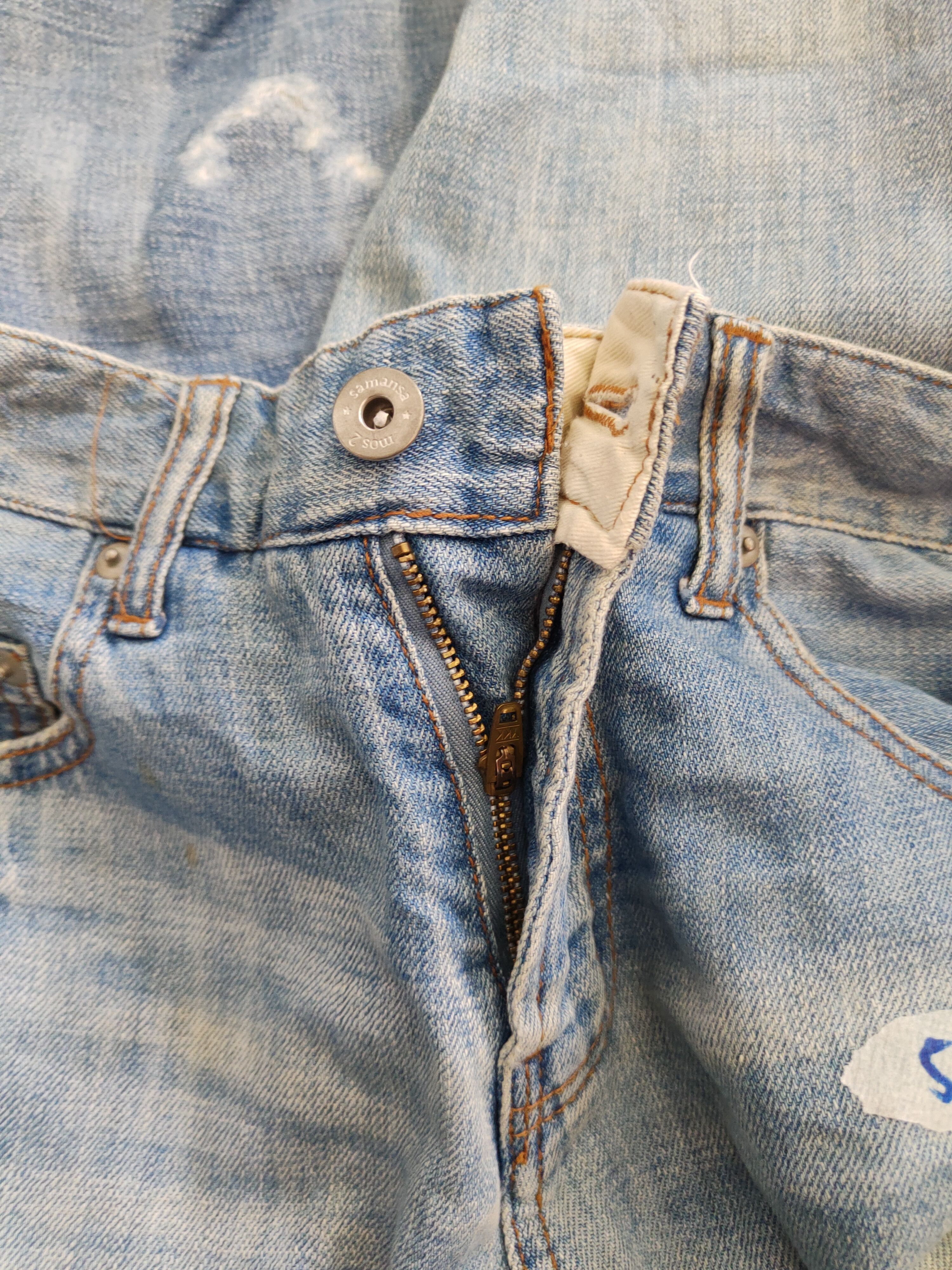 Japanese Brand × Vintage SM2 Blue japan Pants Soft Denim #5953 Size US 28 / EU 44 - 13 Thumbnail