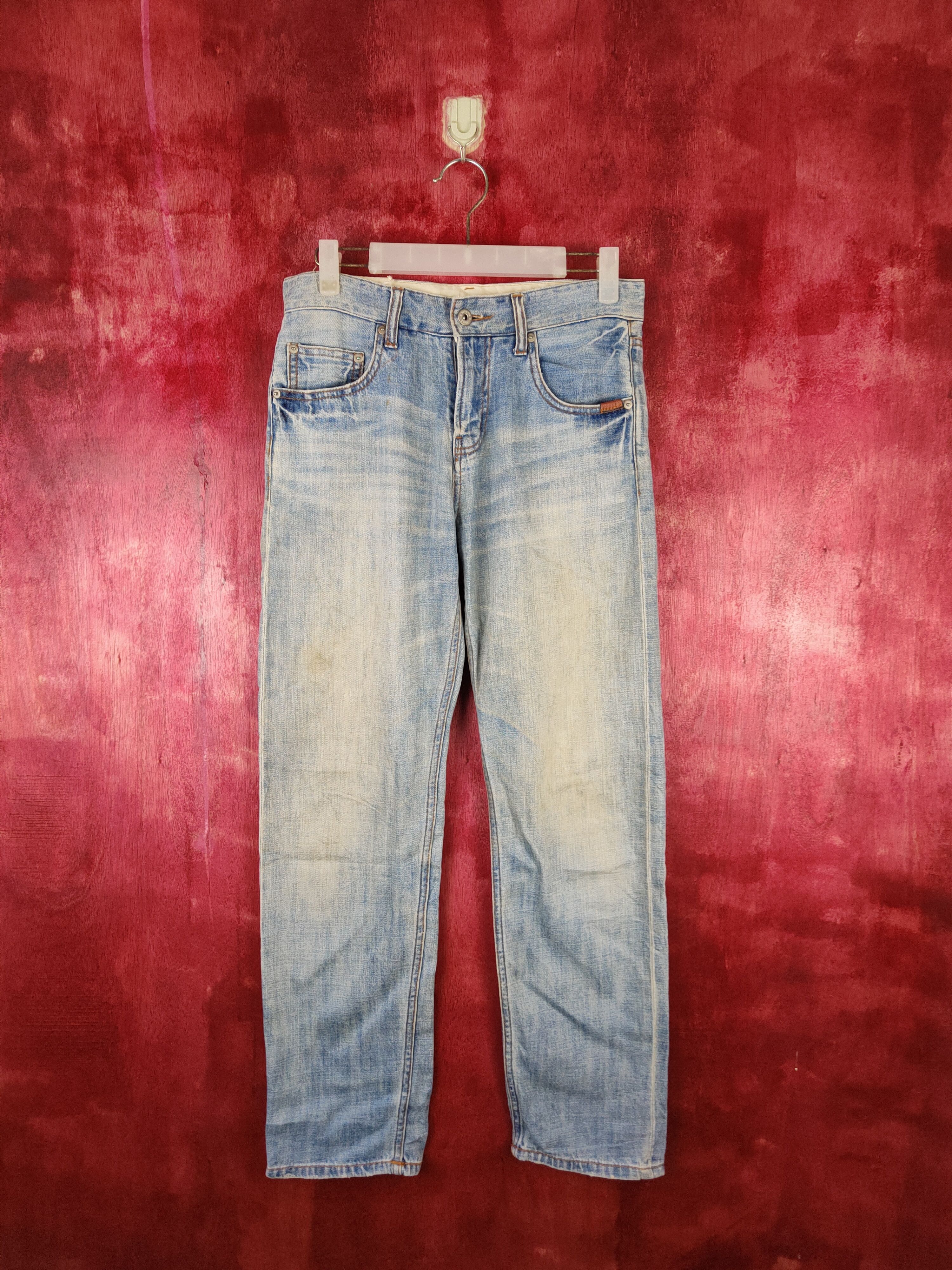 Japanese Brand × Vintage SM2 Blue japan Pants Soft Denim #5953 Size US 28 / EU 44 - 1 Thumbnail