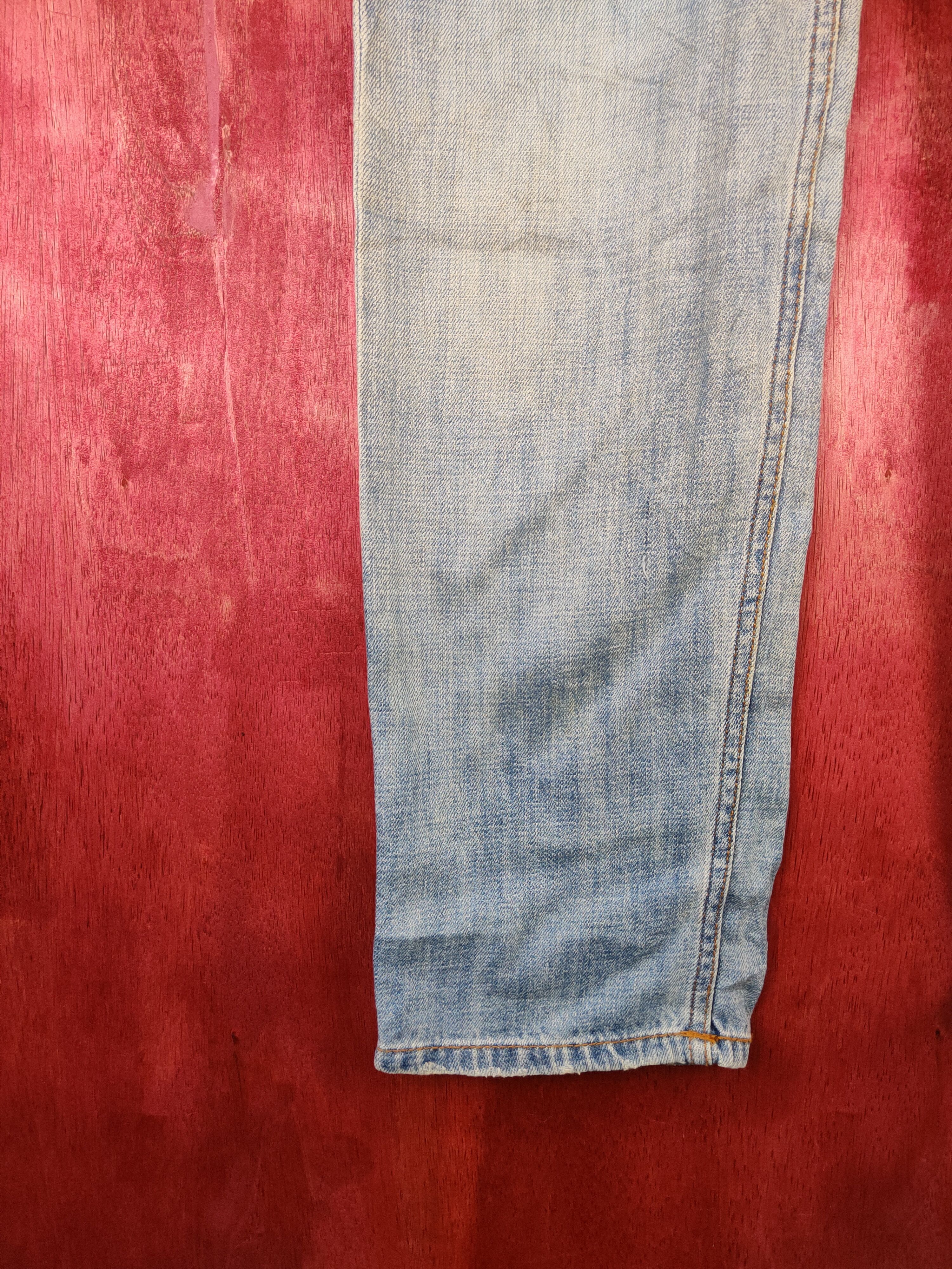 Japanese Brand × Vintage SM2 Blue japan Pants Soft Denim #5953 Size US 28 / EU 44 - 4 Thumbnail