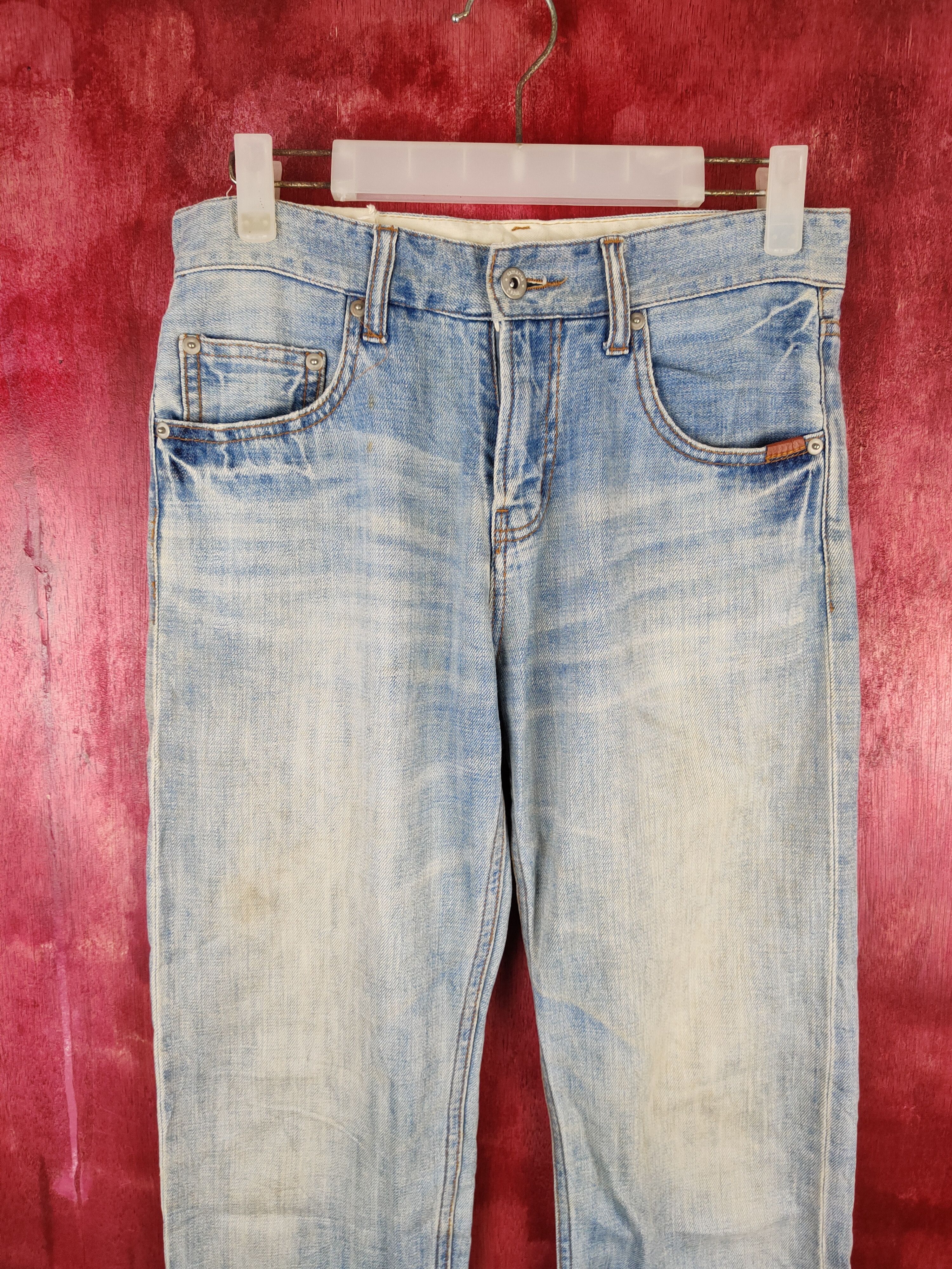 Japanese Brand × Vintage SM2 Blue japan Pants Soft Denim #5953 Size US 28 / EU 44 - 2 Thumbnail