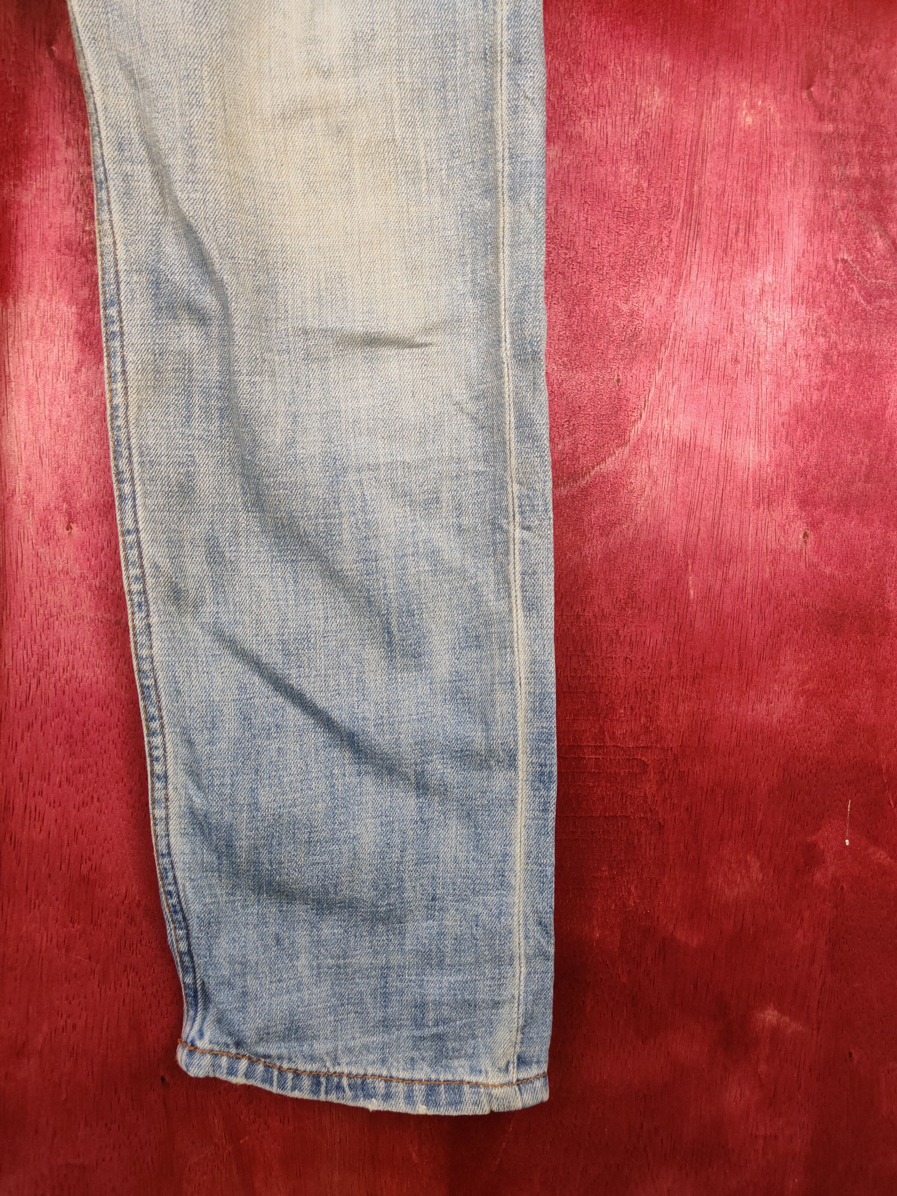 Japanese Brand × Vintage SM2 Blue japan Pants Soft Denim #5953 Size US 28 / EU 44 - 6 Thumbnail