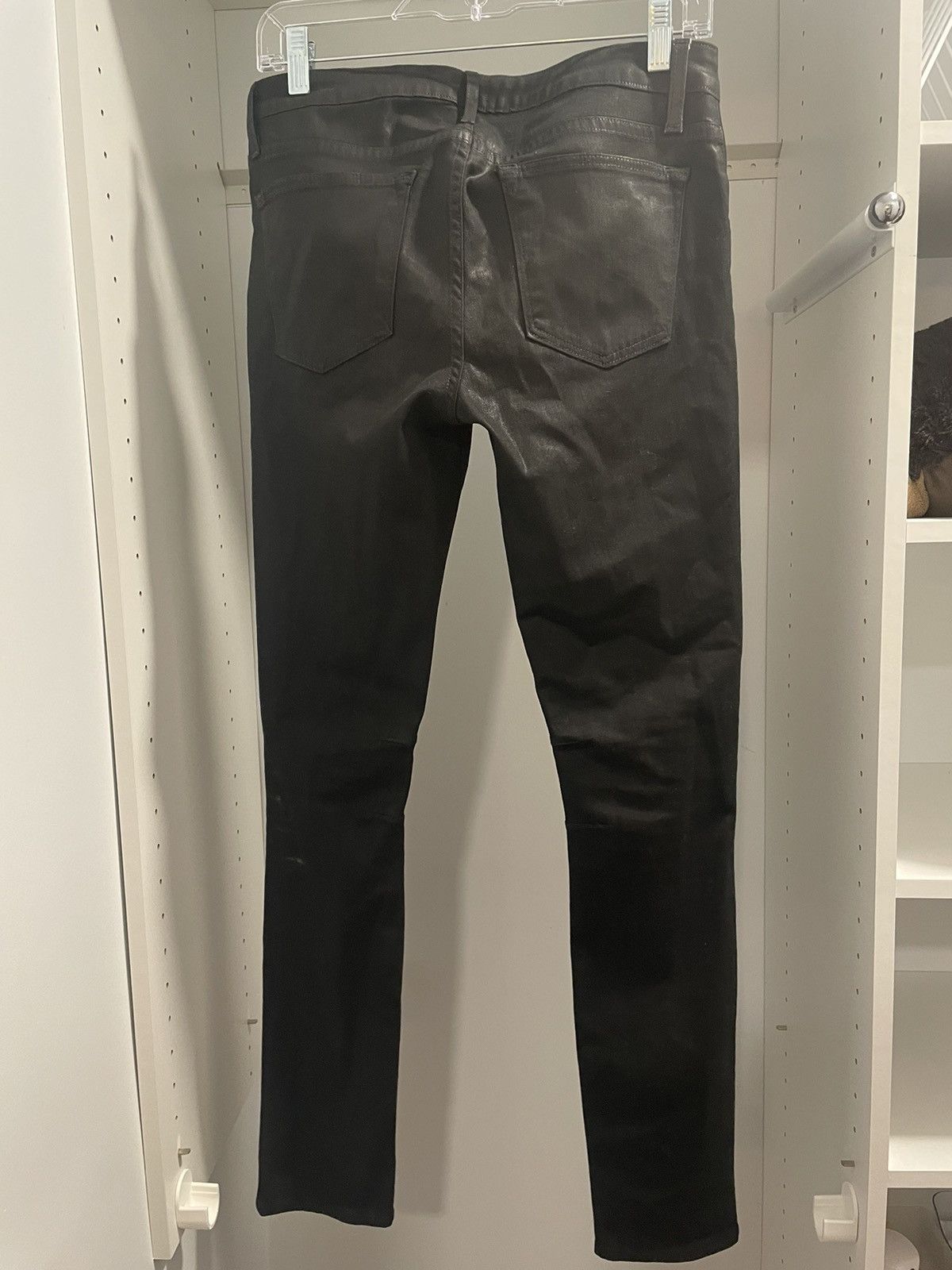 Helmut Lang Helmut Lang Waxed Jeans Size 27" / US 4 / IT 40 - 4 Thumbnail