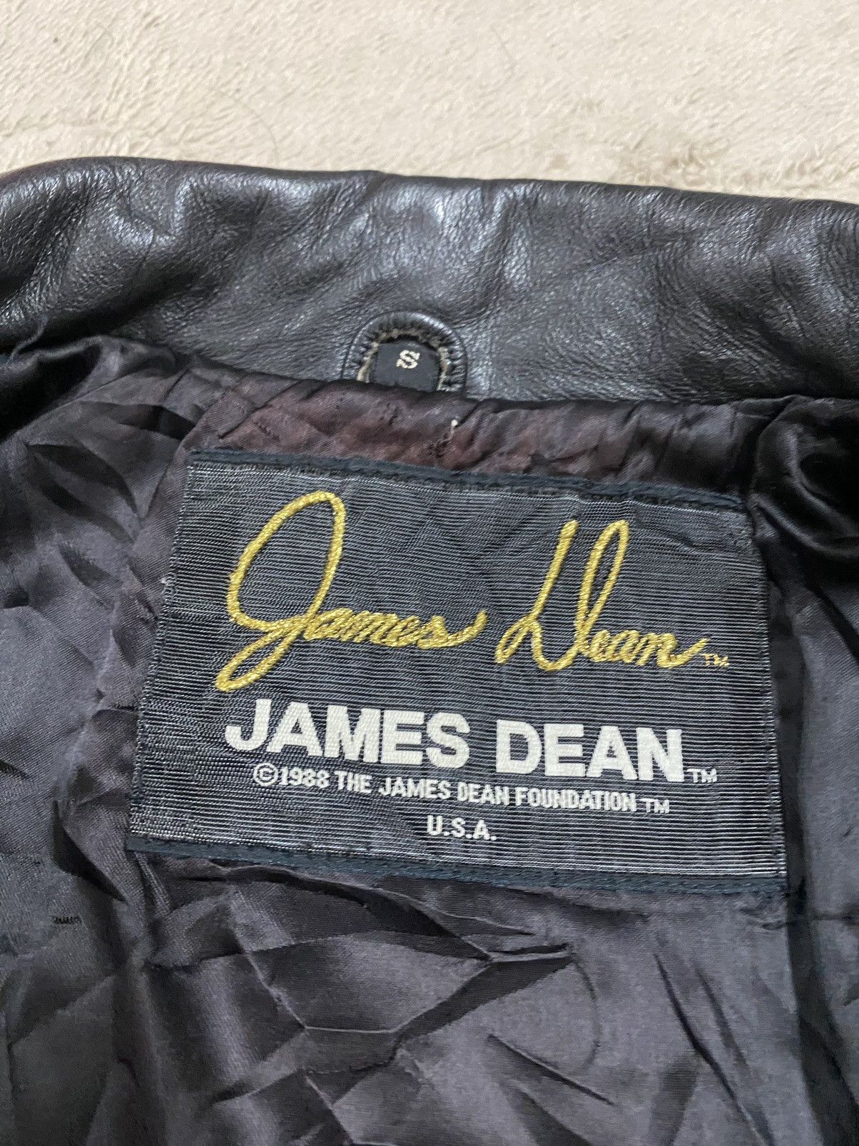 Schott × Vintage Vtg🌑James Dean Faudation Schott Bros Bikers Leather Jacket Size US S / EU 44-46 / 1 - 19 Thumbnail