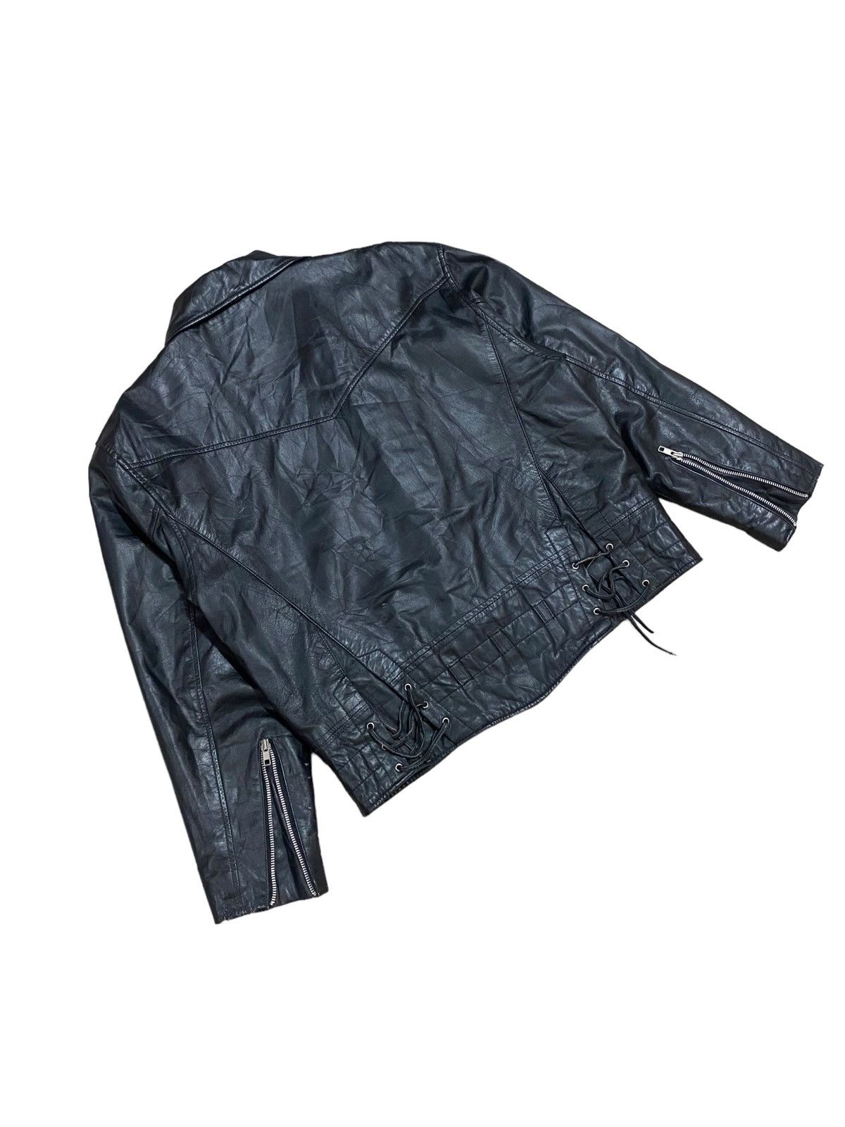 Schott × Vintage Vtg🌑James Dean Faudation Schott Bros Bikers Leather Jacket Size US S / EU 44-46 / 1 - 17 Thumbnail