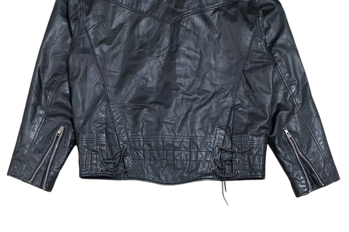 Schott × Vintage Vtg🌑James Dean Faudation Schott Bros Bikers Leather Jacket Size US S / EU 44-46 / 1 - 14 Thumbnail