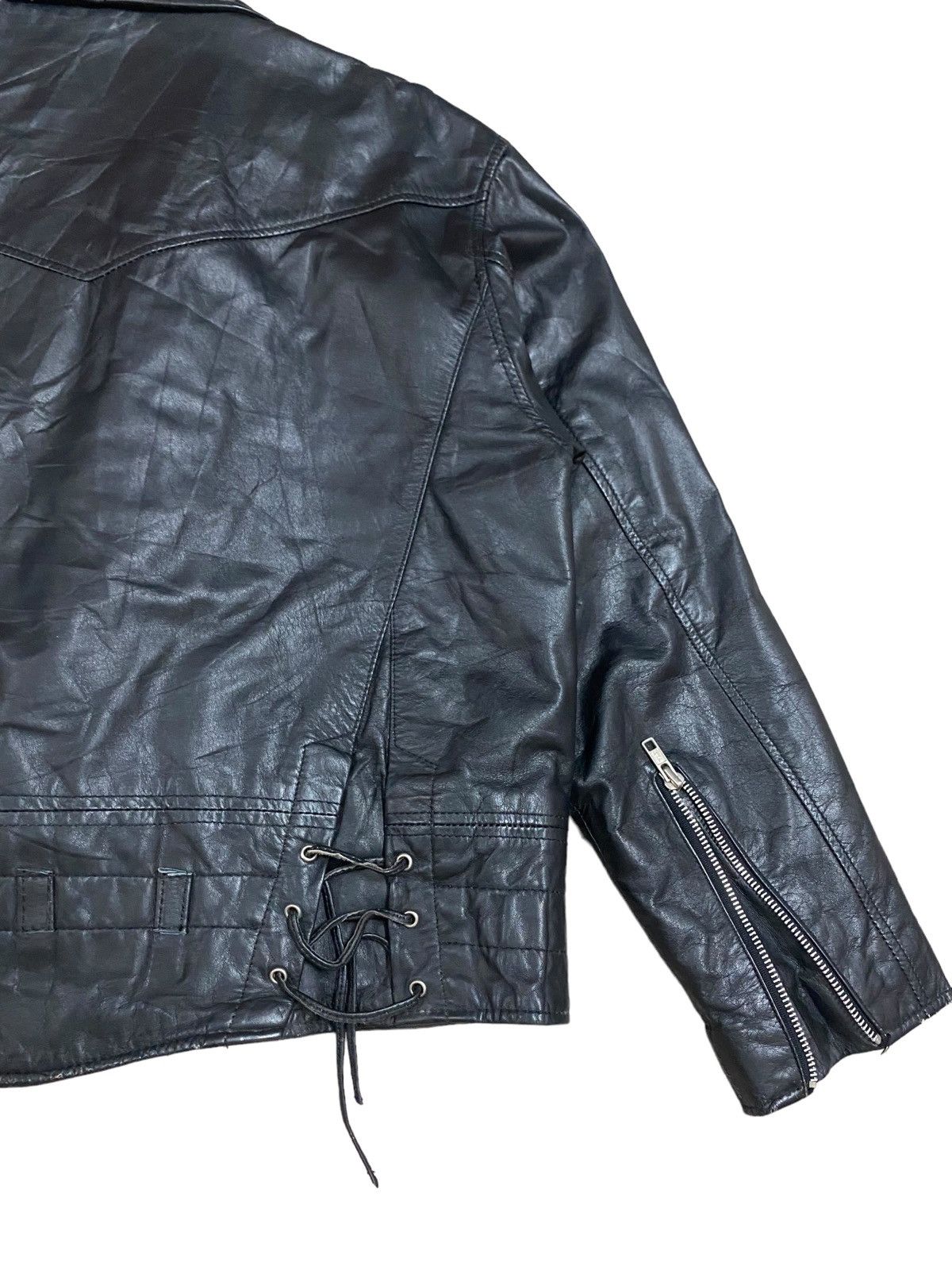 Schott × Vintage Vtg🌑James Dean Faudation Schott Bros Bikers Leather Jacket Size US S / EU 44-46 / 1 - 16 Thumbnail