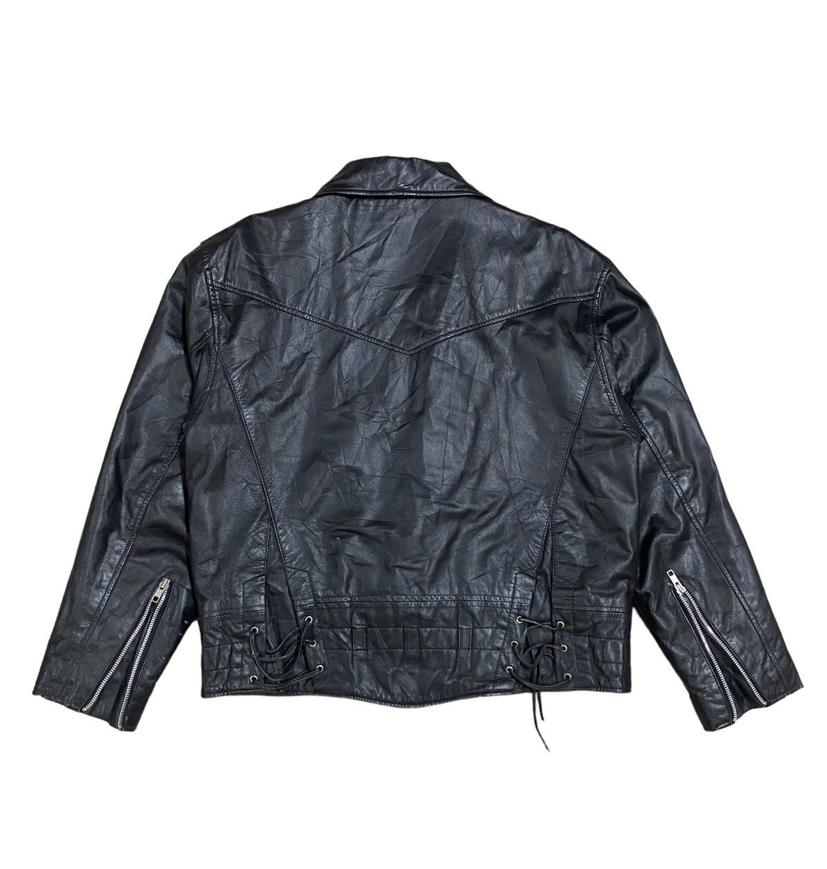 Schott × Vintage Vtg🌑James Dean Faudation Schott Bros Bikers Leather Jacket Size US S / EU 44-46 / 1 - 12 Thumbnail