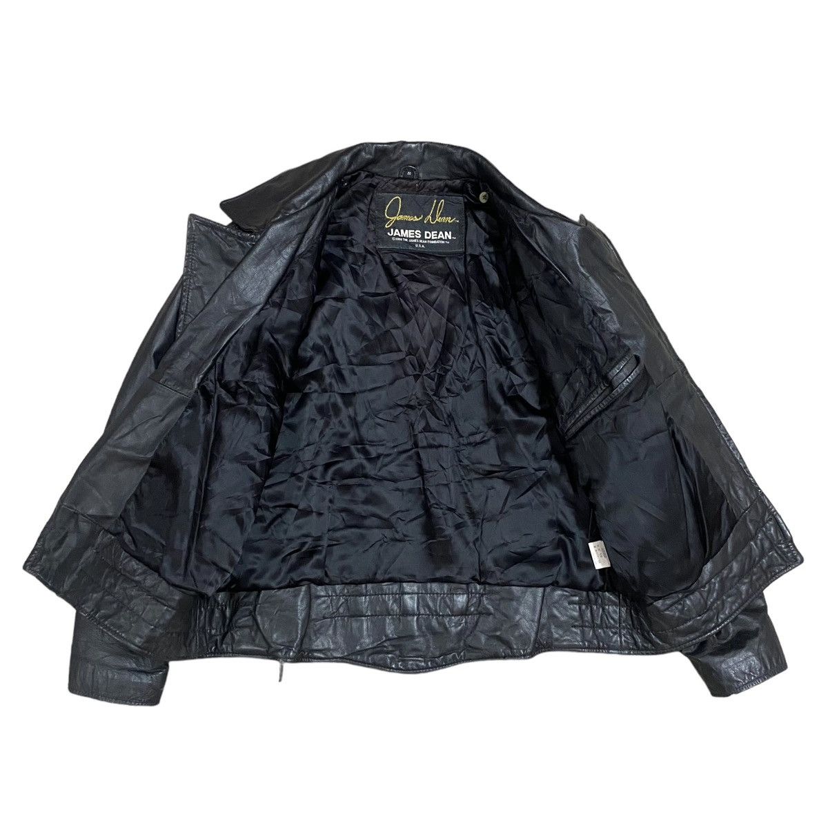 Schott × Vintage Vtg🌑James Dean Faudation Schott Bros Bikers Leather Jacket Size US S / EU 44-46 / 1 - 11 Thumbnail