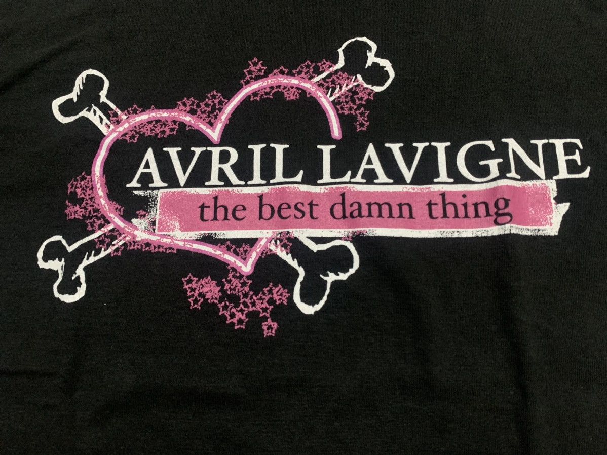 Band Tees LAST DROP🔥Vintage Avril Lavigne Album The Best Damn Thing Size US L / EU 52-54 / 3 - 3 Thumbnail