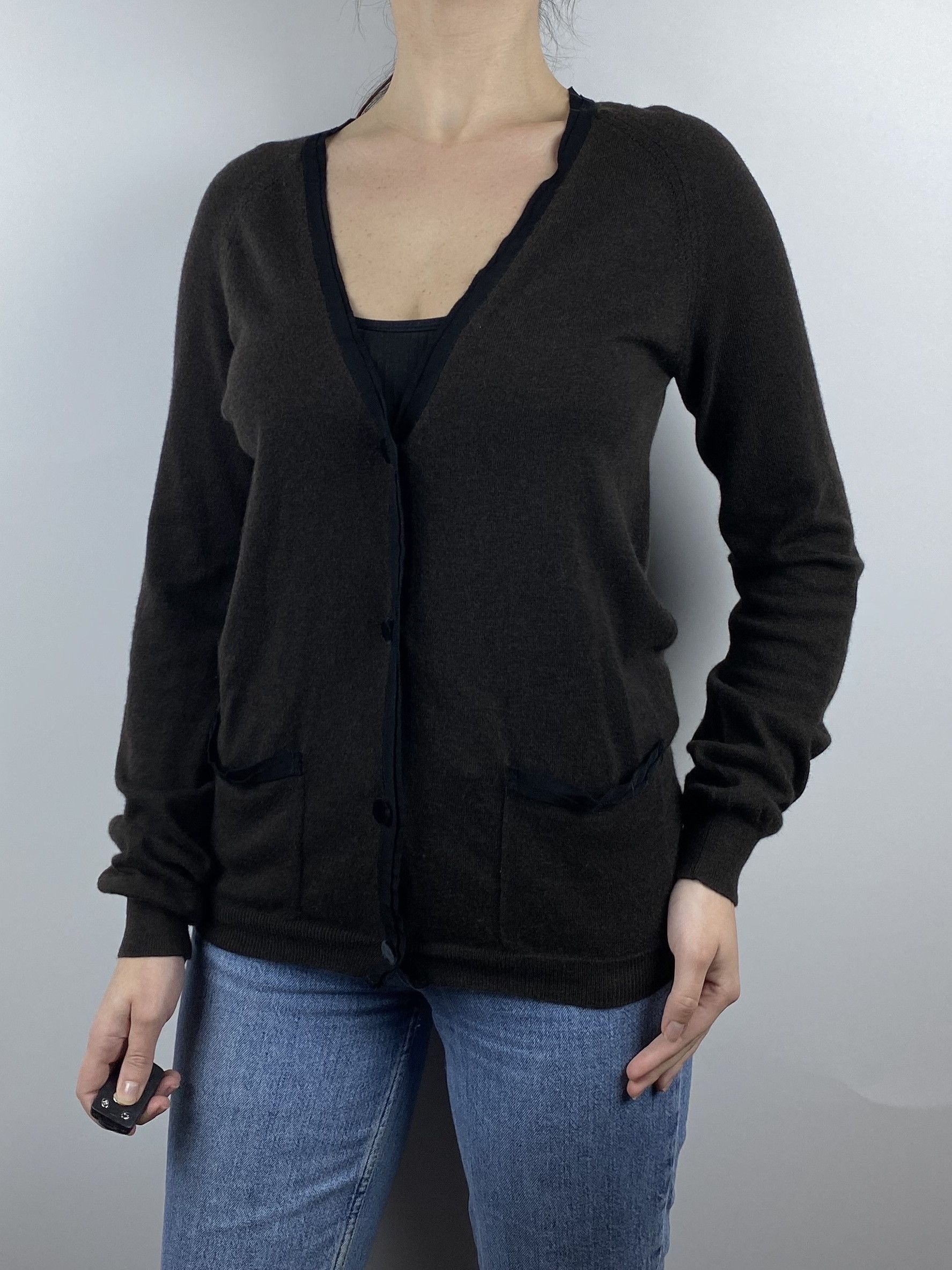 Lanvin Lanvin Merino Women's Cardigan Made in Italy Size M Size M / US 6-8 / IT 42-44 - 1 Thumbnail