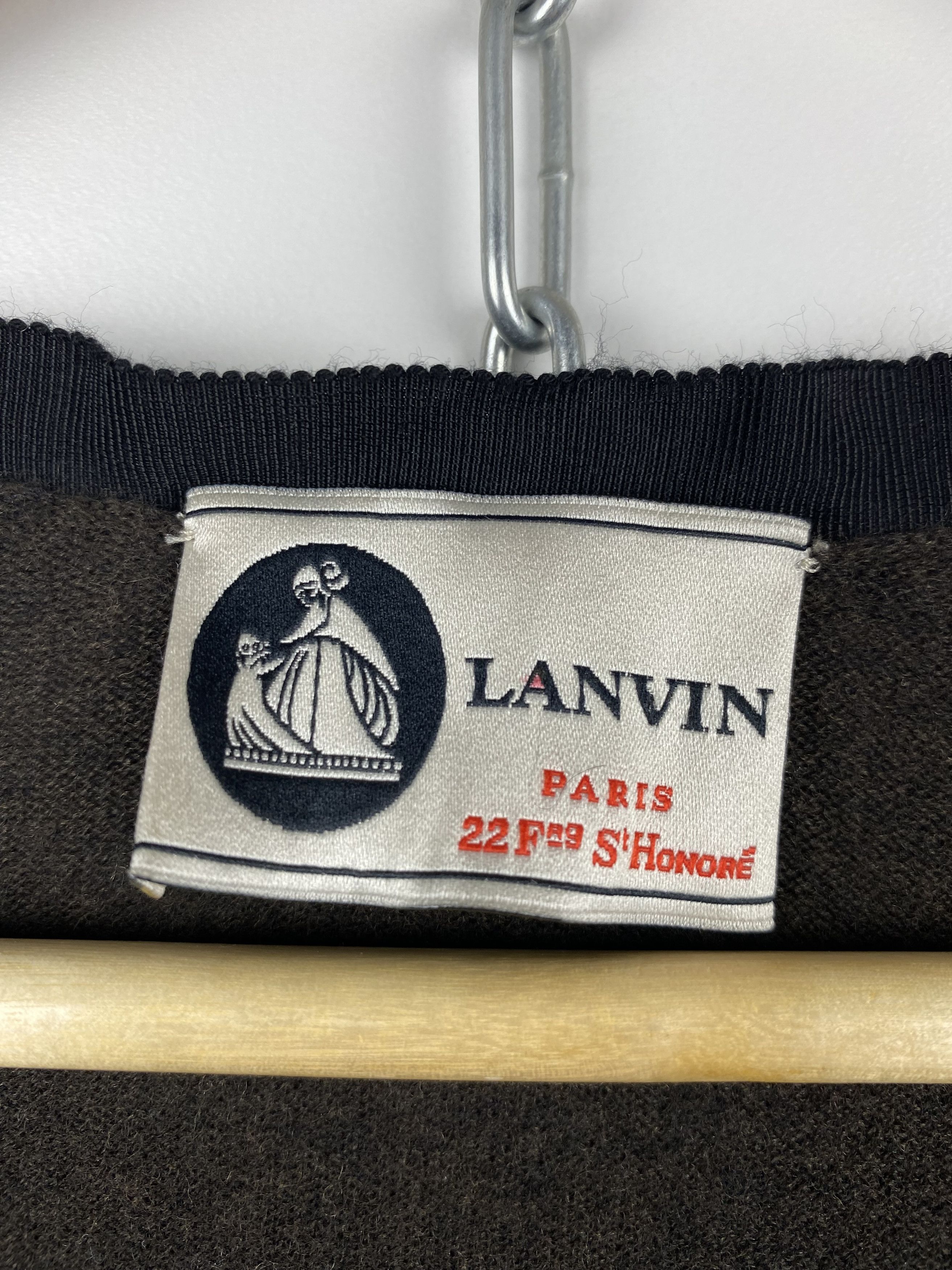 Lanvin Lanvin Merino Women's Cardigan Made in Italy Size M Size M / US 6-8 / IT 42-44 - 7 Thumbnail
