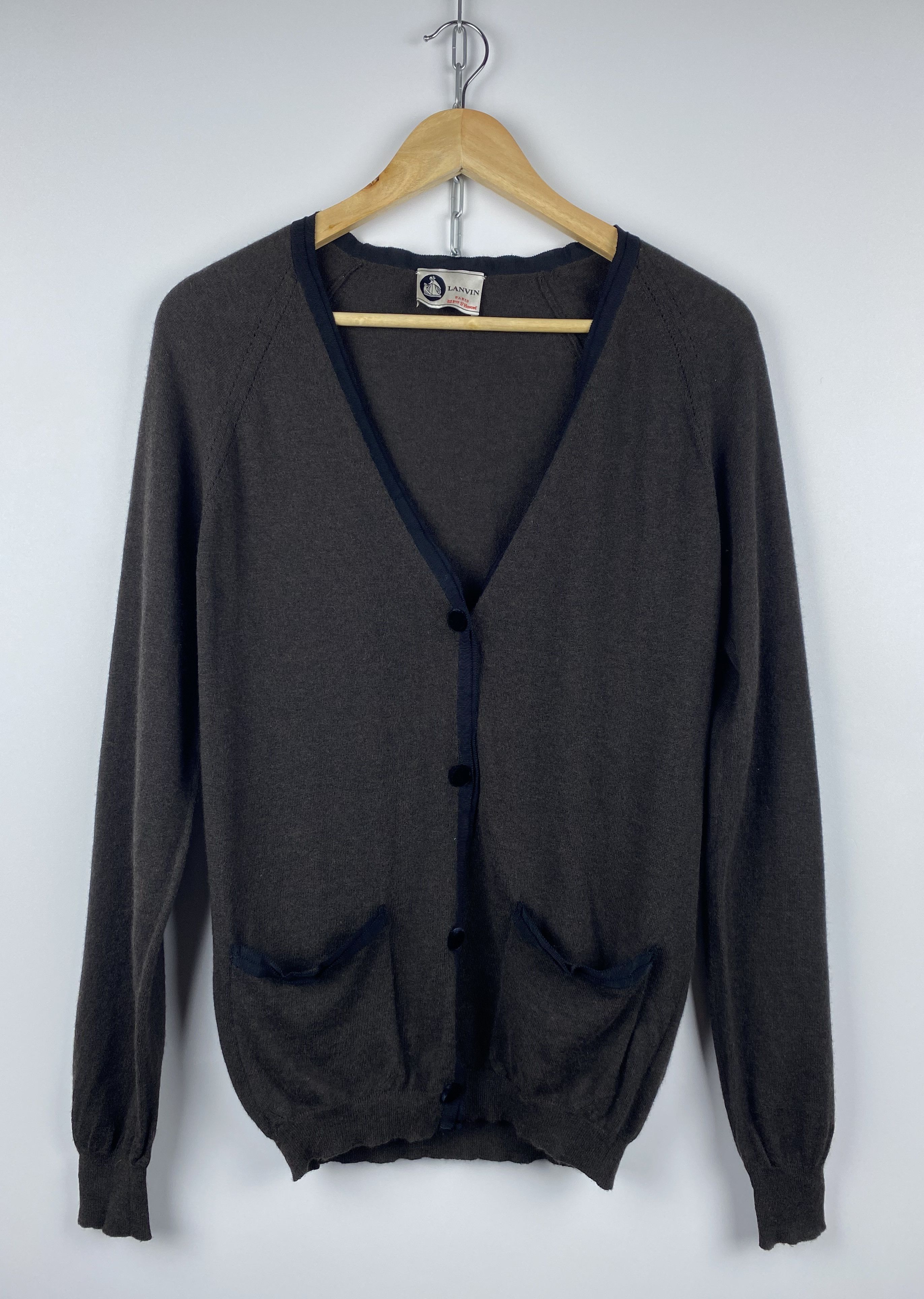 Lanvin Lanvin Merino Women's Cardigan Made in Italy Size M Size M / US 6-8 / IT 42-44 - 3 Thumbnail