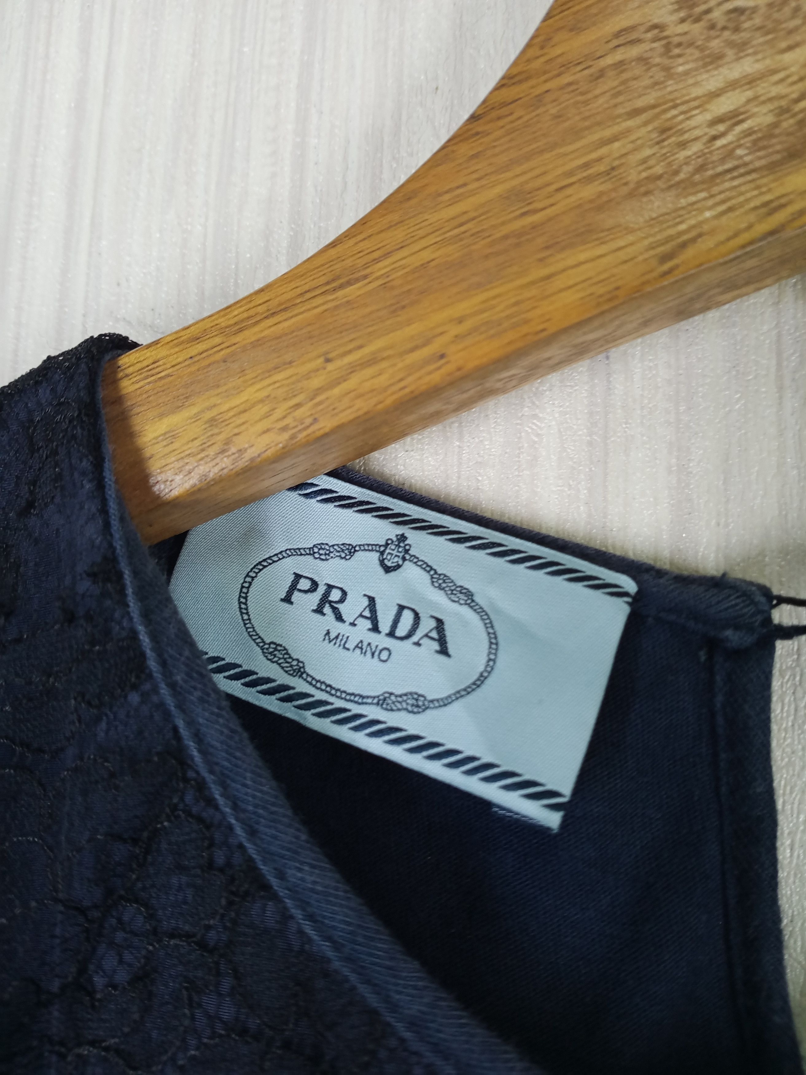 Prada Rare Vintage PRADA MILANO Tee Size M / US 6-8 / IT 42-44 - 4 Thumbnail