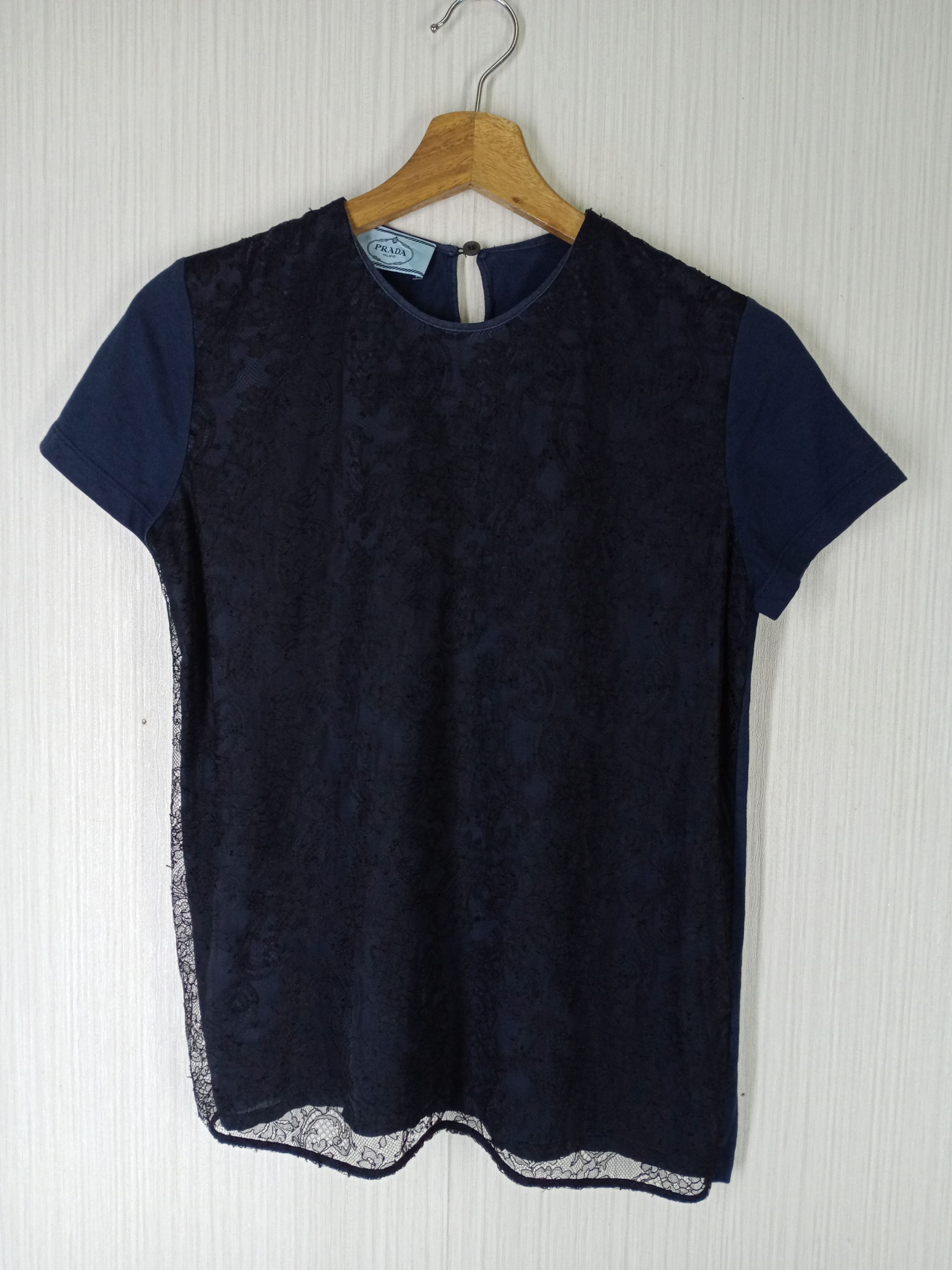 Prada Rare Vintage PRADA MILANO Tee Size M / US 6-8 / IT 42-44 - 1 Thumbnail