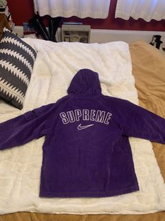 Nike x Supreme - Authenticated Jacket - Polyester Purple for Men, Never Worn