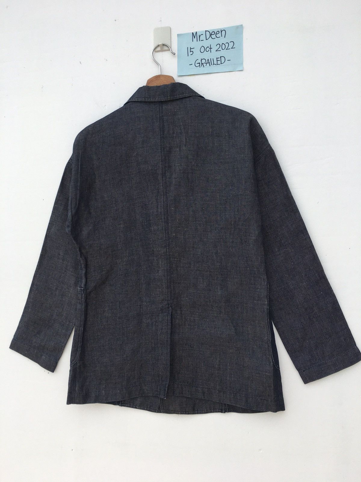 Issey Miyake Vintage Issey Miyake Plantation Denim Jacket Size US M / EU 48-50 / 2 - 14 Thumbnail