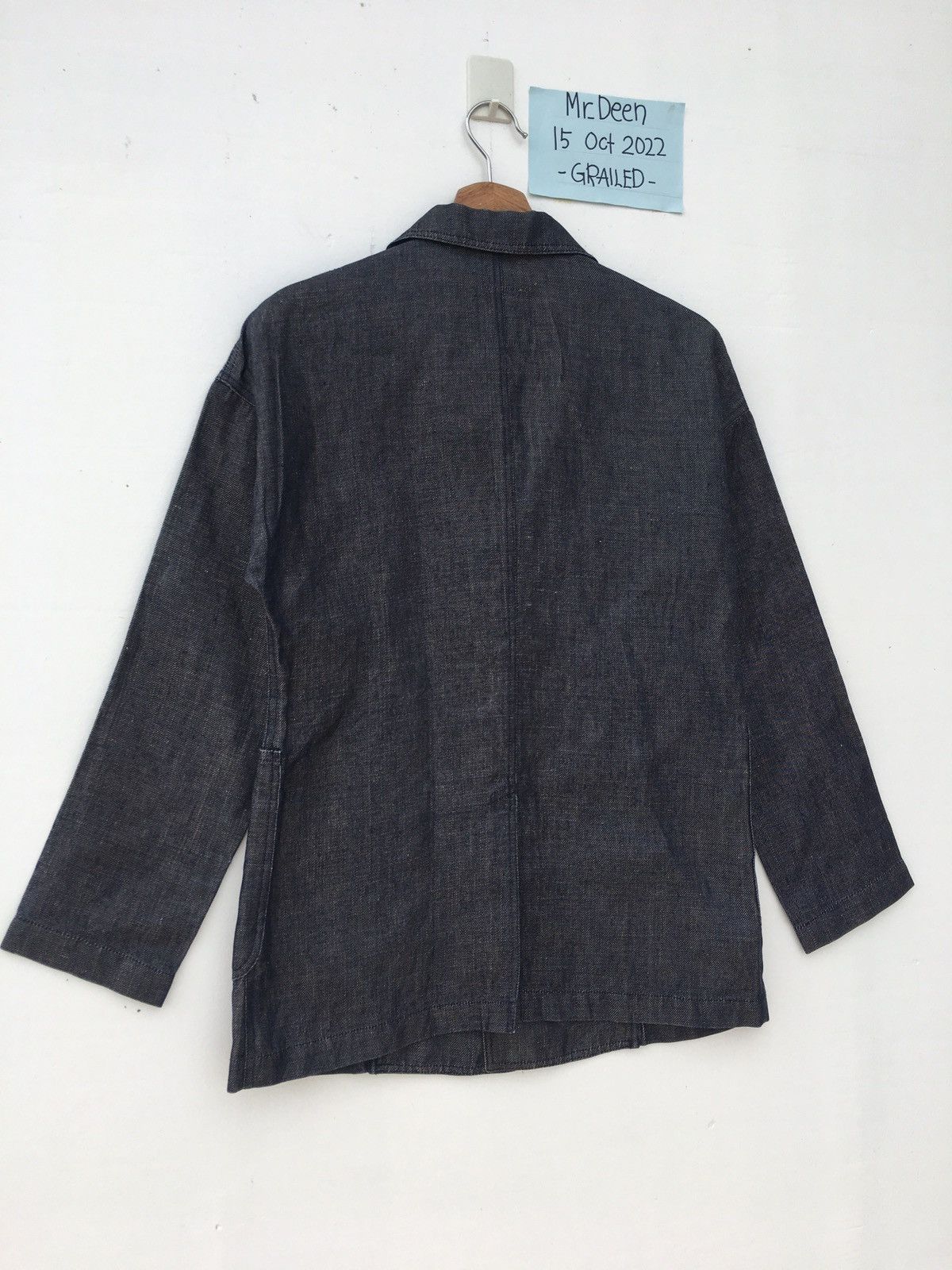 Issey Miyake Vintage Issey Miyake Plantation Denim Jacket Size US M / EU 48-50 / 2 - 13 Thumbnail