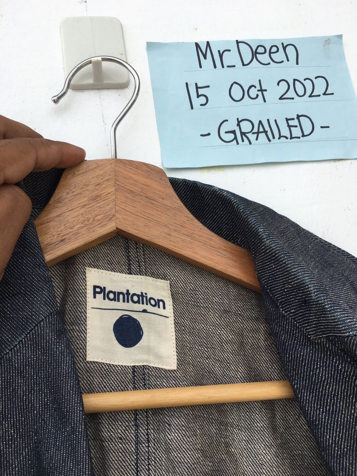 Issey Miyake Vintage Issey Miyake Plantation Denim Jacket Size US M / EU 48-50 / 2 - 8 Thumbnail