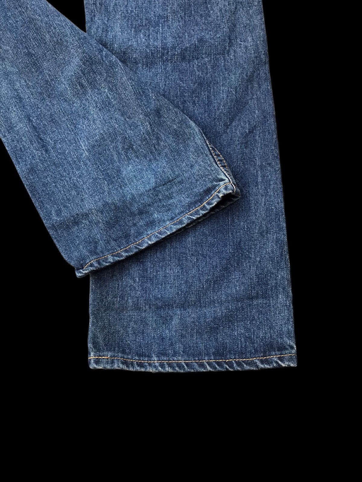 Edwin × If Six Was Nine FADED💥Edwin XV Washed Blue Denim Jeans Pants Size US 35 - 8 Thumbnail