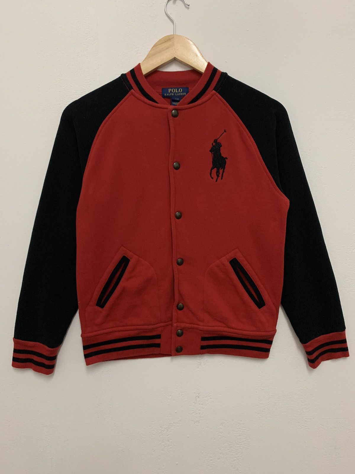 Polo Ralph Lauren Polo Raplh Lauren Varsity Jacket Small Red Size US S / EU 44-46 / 1 - 1 Thumbnail