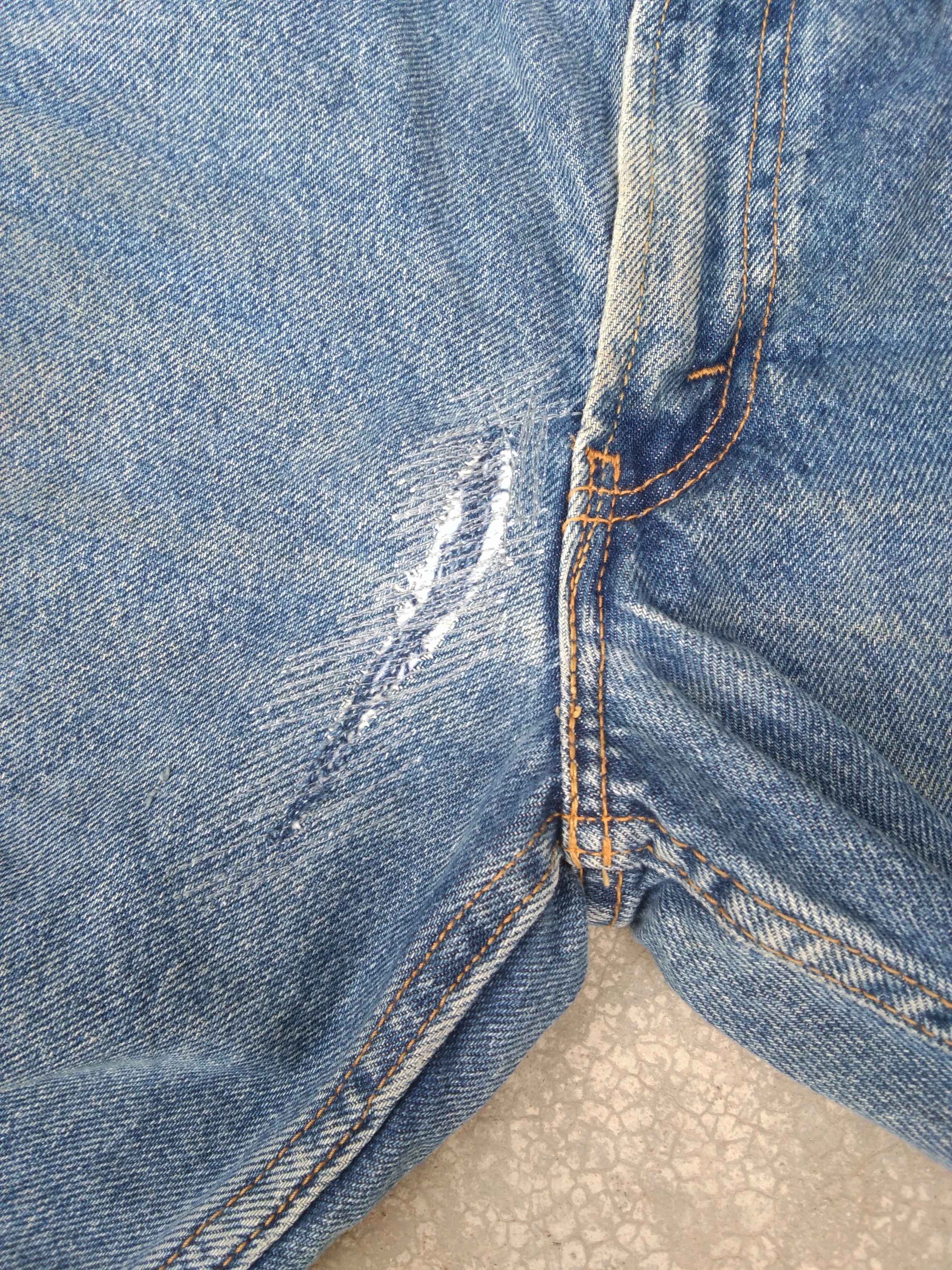 Jean × Levi's × Vintage Vintage Levis Jeans 550 Dirty Distressed Denim 28x30 Size US 28 / EU 44 - 6 Thumbnail