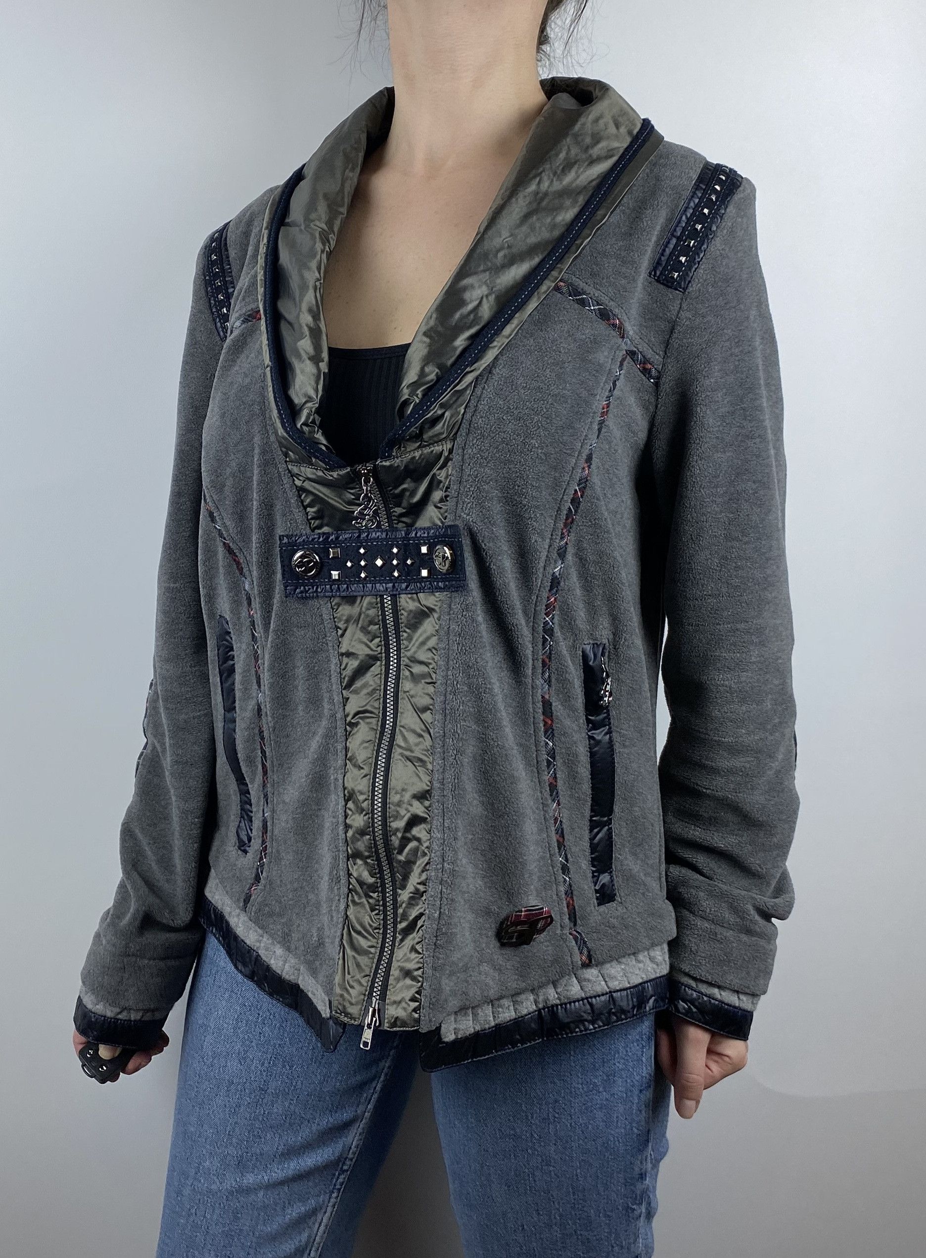 Designer × Sportalm Kitzbuhel Sportalm Fleece Women's Jacket Size L Size XL / US 12-14 / IT 48-50 - 2 Thumbnail