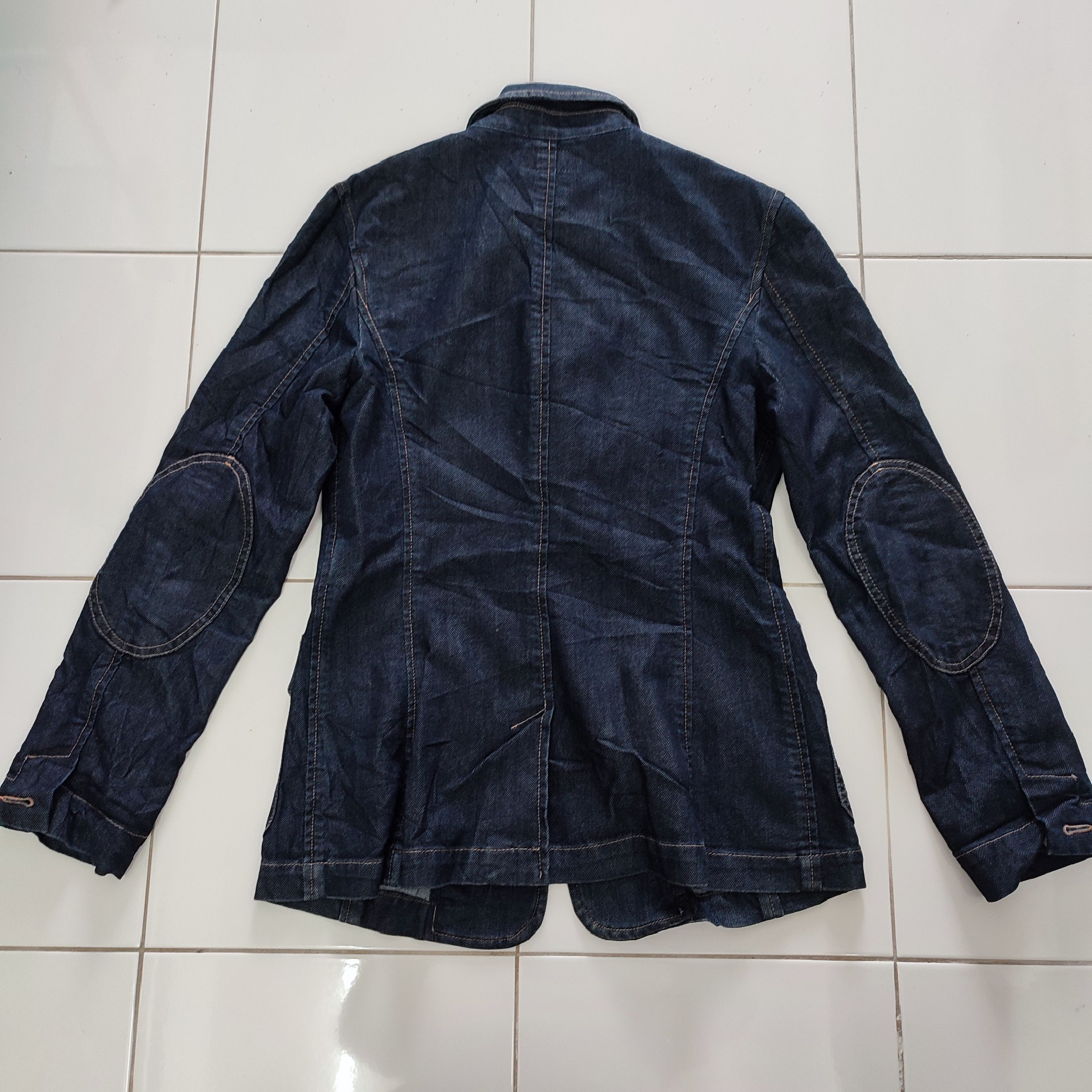 Aigner × Designer × Etienne Aigner Rare Aigner Denim Blazer Size S / US 4 / IT 40 - 2 Thumbnail