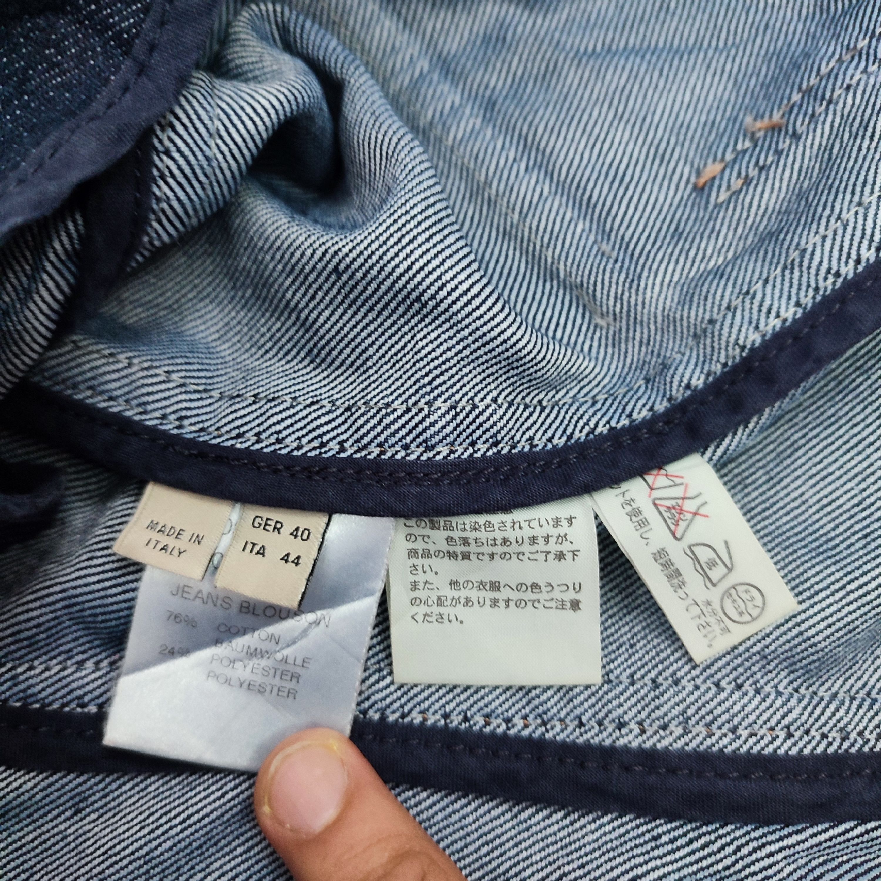 Aigner × Designer × Etienne Aigner Rare Aigner Denim Blazer Size S / US 4 / IT 40 - 7 Thumbnail