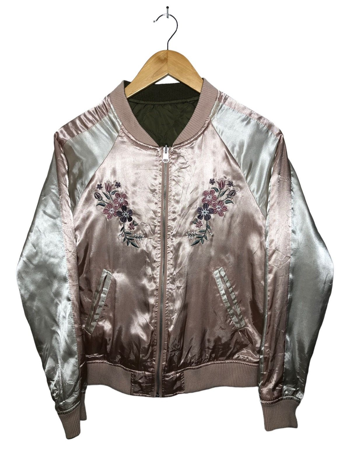 Japanese Brand Flower Necklace sukajan jacket Size M / US 6-8 / IT 42-44 - 1 Thumbnail