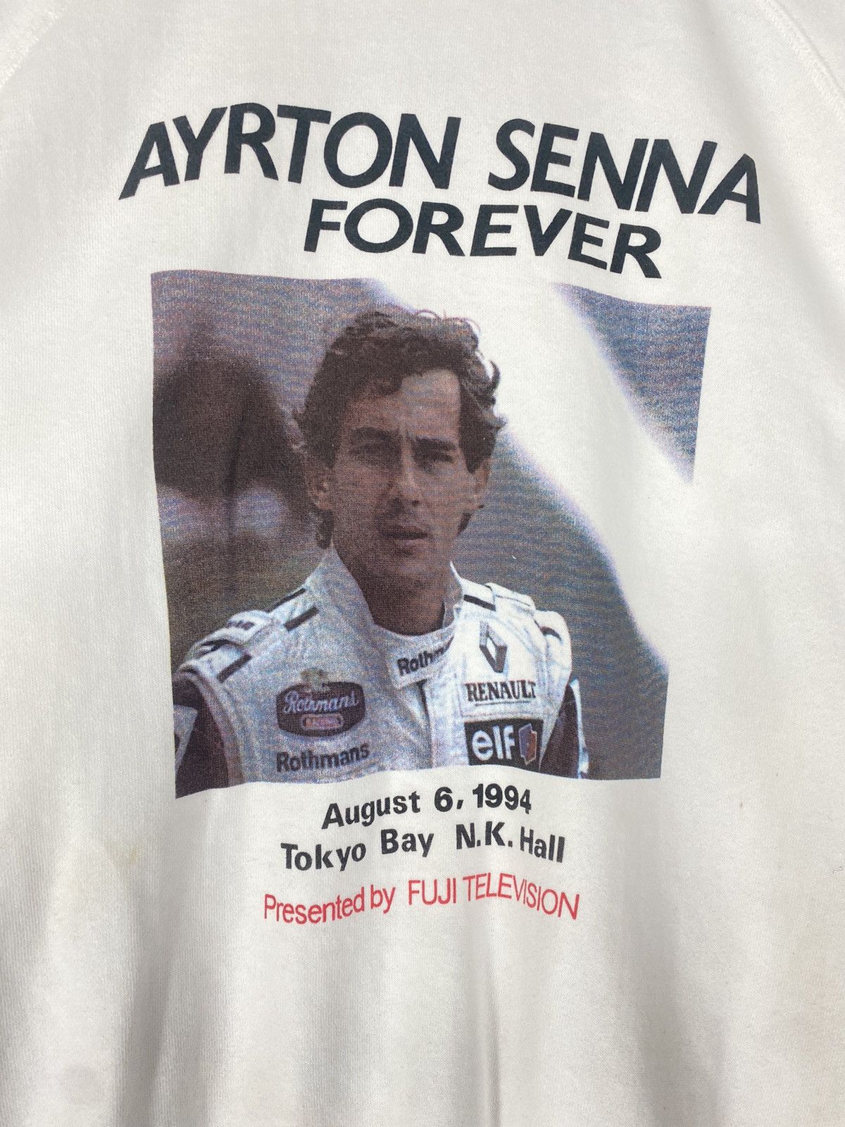 Vintage Vintage rare Ayrton Senna formula one marlboro Size US L / EU 52-54 / 3 - 3 Thumbnail
