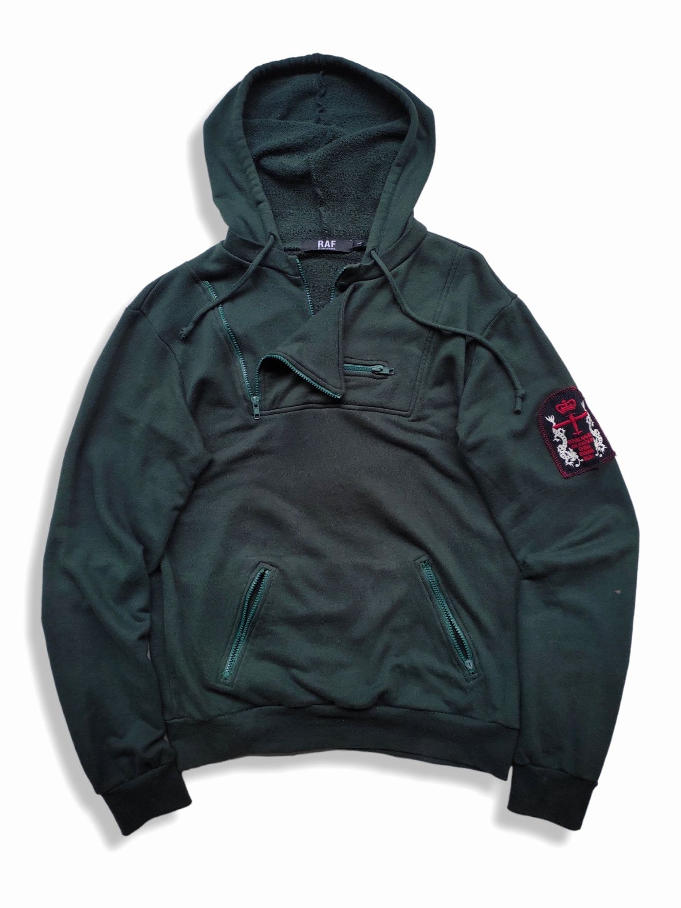 Raf Simons Alien Multi Zip Hoodie - AW06