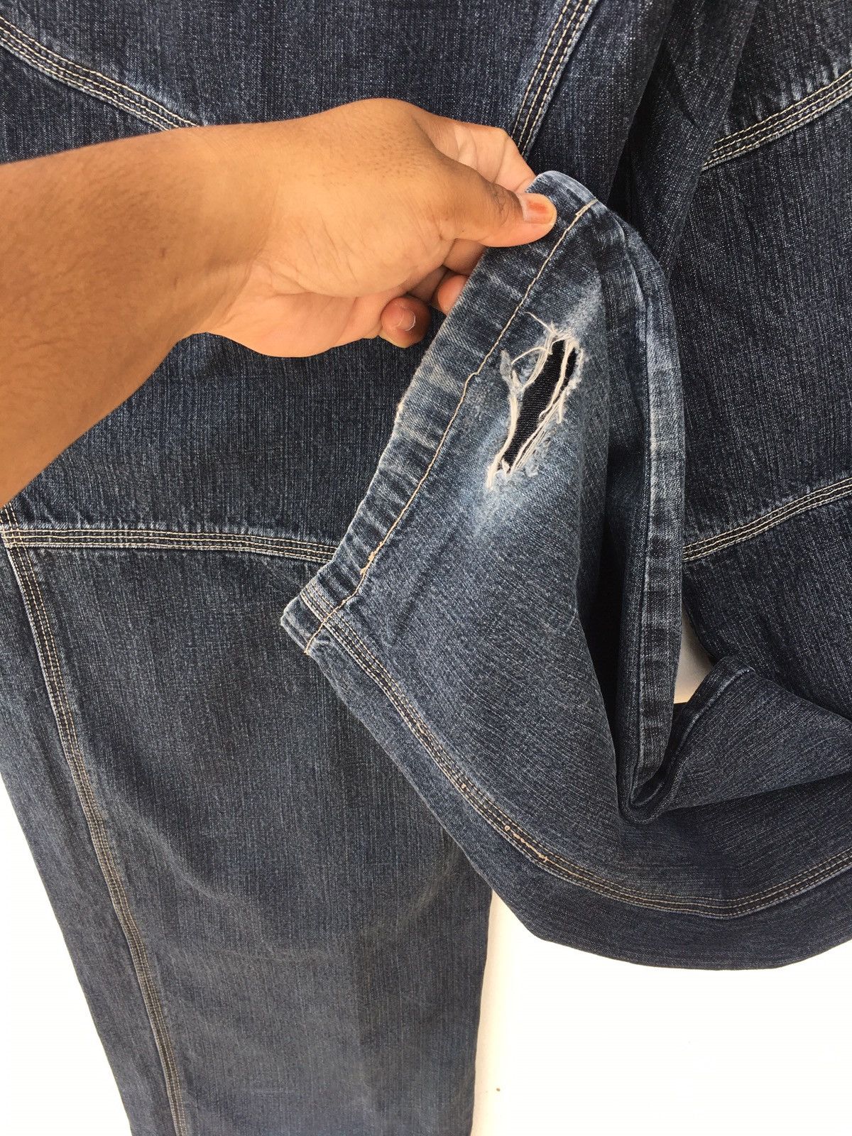 Marithe + Francois Girbaud Rare Vintage Marithe Francois Girbaud Denim/ Jeans Size US 39 - 21 Thumbnail