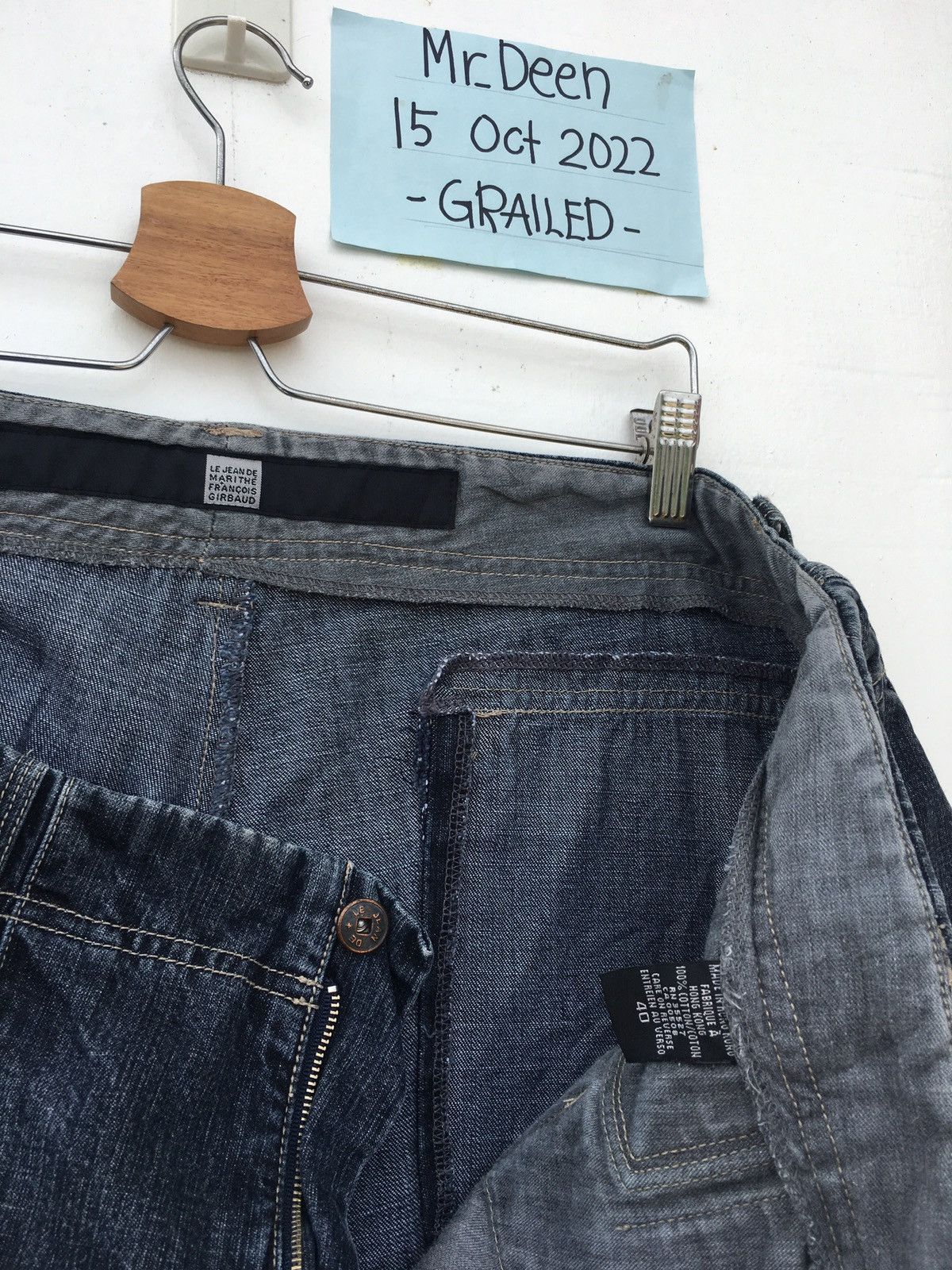 Marithe + Francois Girbaud Rare Vintage Marithe Francois Girbaud Denim/ Jeans Size US 39 - 10 Thumbnail