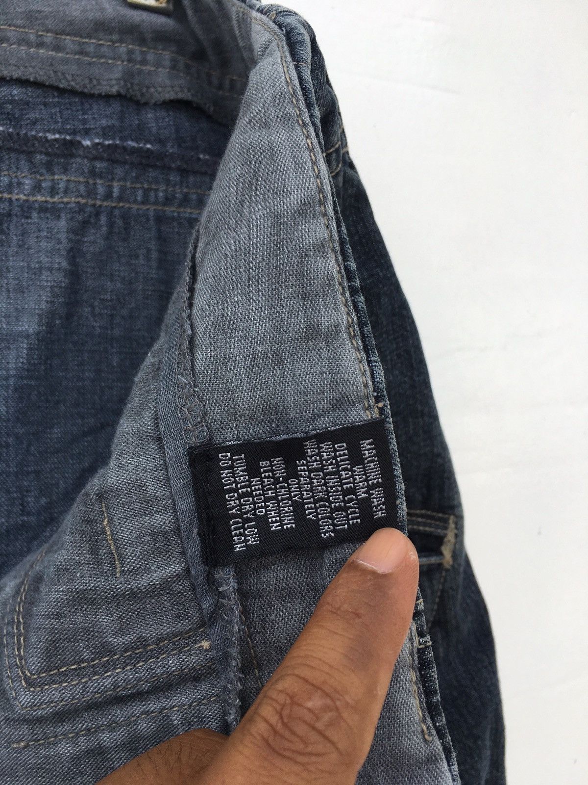 Marithe + Francois Girbaud Rare Vintage Marithe Francois Girbaud Denim/ Jeans Size US 39 - 14 Thumbnail