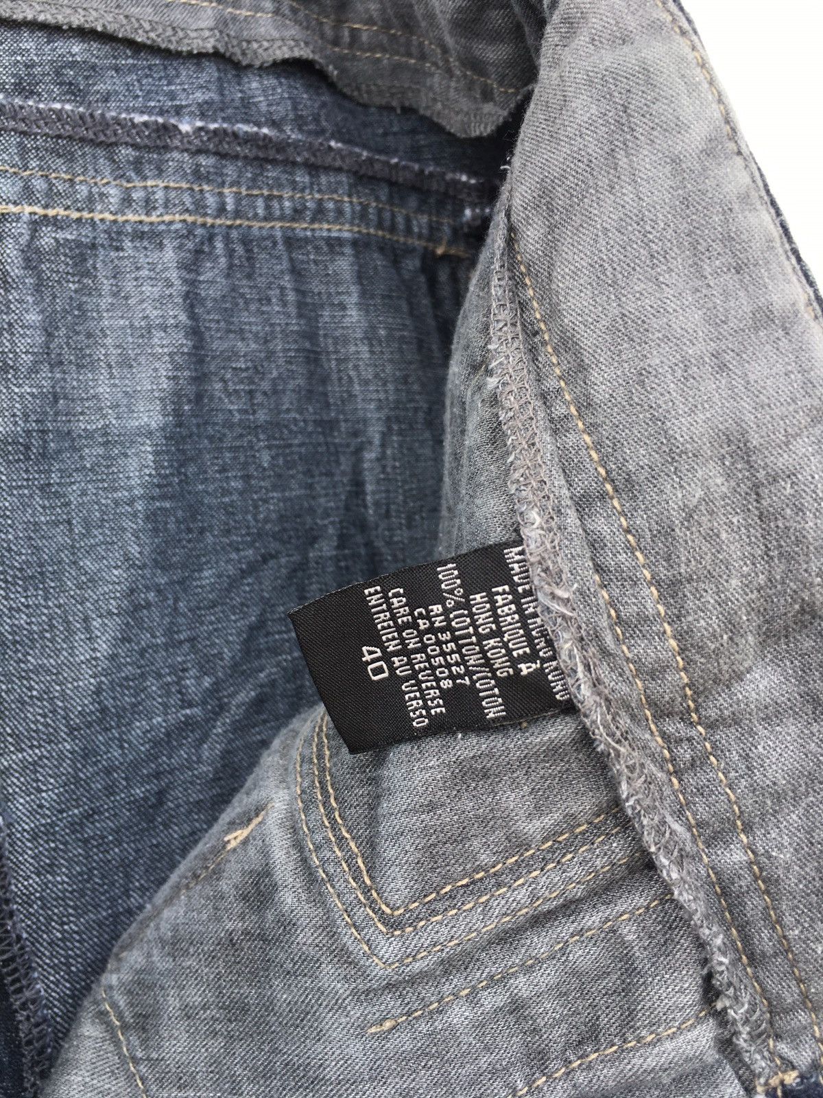 Marithe + Francois Girbaud Rare Vintage Marithe Francois Girbaud Denim/ Jeans Size US 39 - 13 Thumbnail