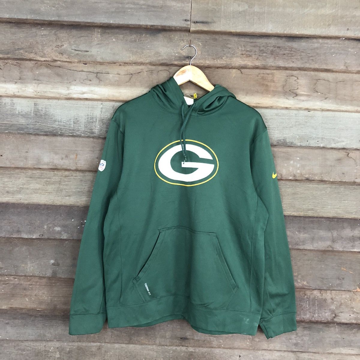 NFL Nike NFL G Green Hoodies sweater #3108 Size US L / EU 52-54 / 3 - 3 Thumbnail