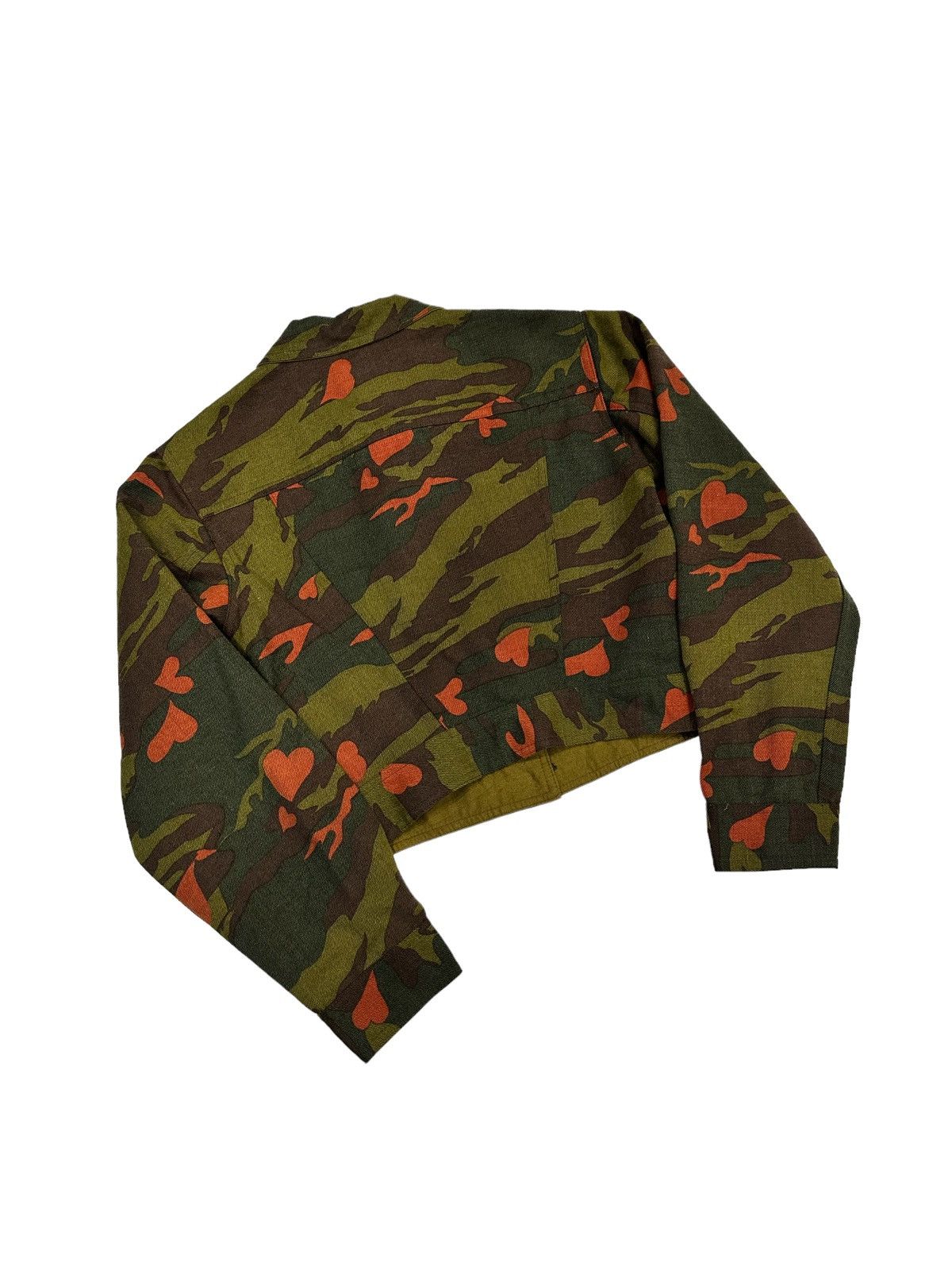 Gaultier Homme Objet Rare Vintage 90’s JUNIOR GAULTIER Love Camo Jacket Size US S / EU 44-46 / 1 - 7 Thumbnail