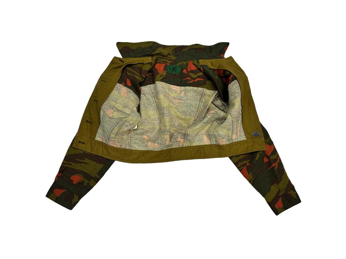 Gaultier Homme Objet Rare Vintage 90’s JUNIOR GAULTIER Love Camo Jacket Size US S / EU 44-46 / 1 - 8 Thumbnail