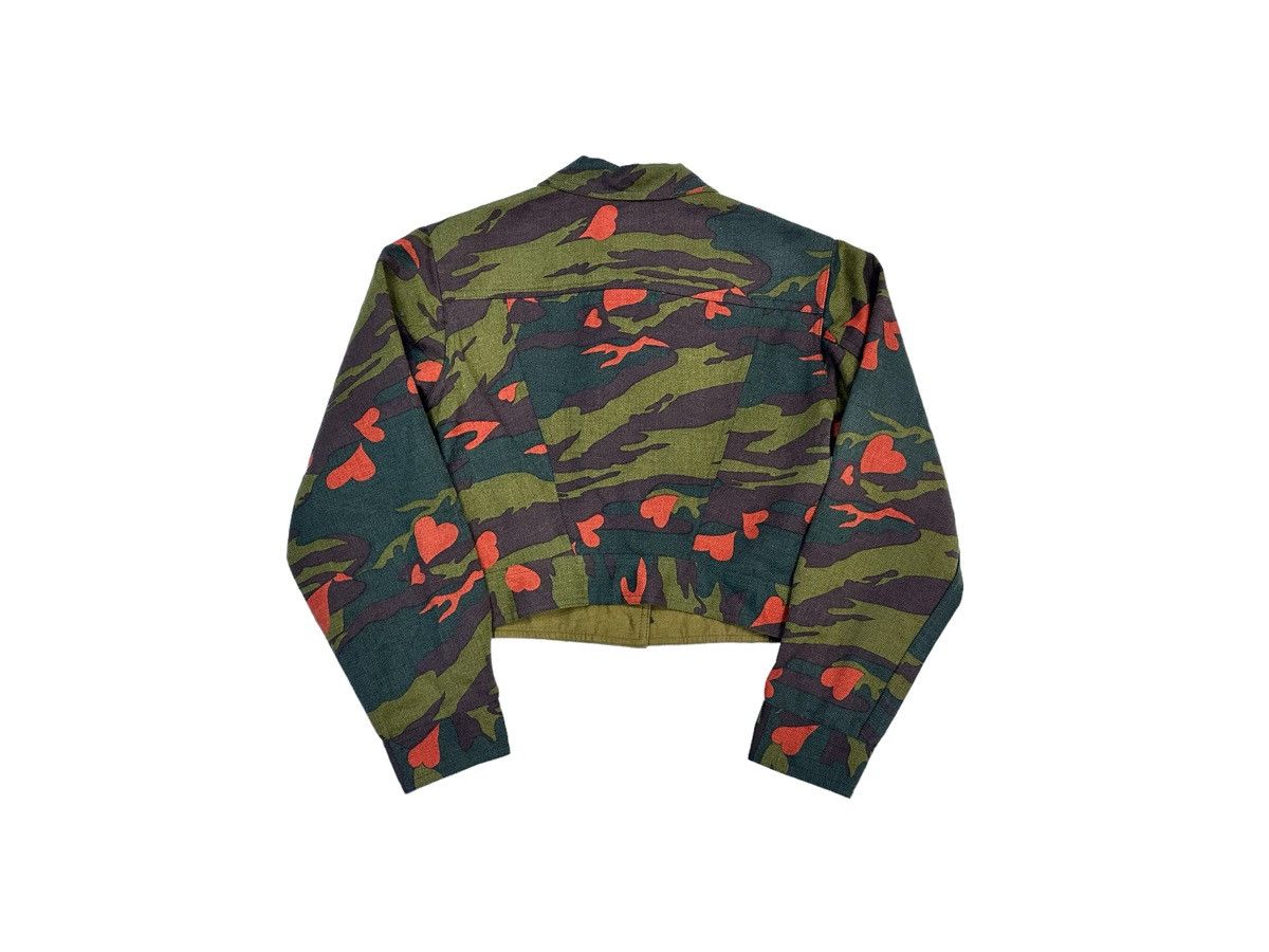 Gaultier Homme Objet Rare Vintage 90’s JUNIOR GAULTIER Love Camo Jacket Size US S / EU 44-46 / 1 - 5 Thumbnail