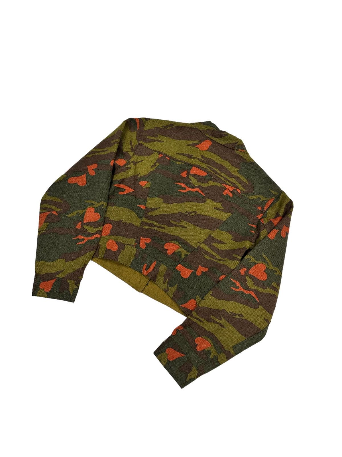 Gaultier Homme Objet Rare Vintage 90’s JUNIOR GAULTIER Love Camo Jacket Size US S / EU 44-46 / 1 - 6 Thumbnail