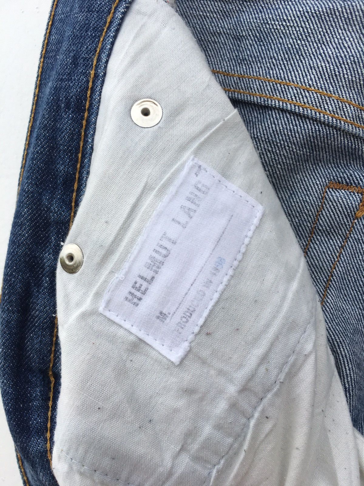 Helmut Lang Rare Vintage Helmut Lang 1998 Straight Cut Jeans Size US 28 / EU 44 - 15 Thumbnail