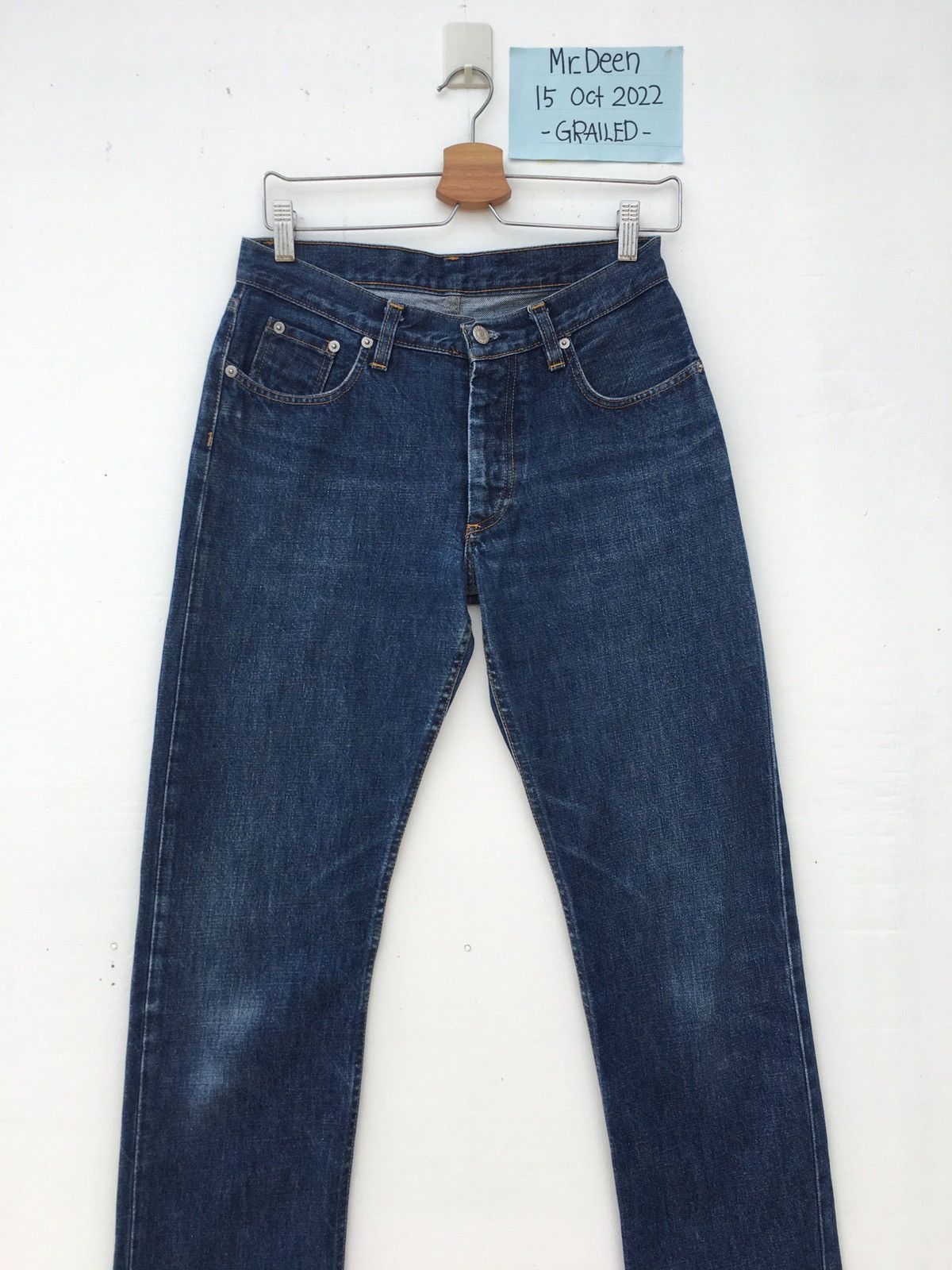 Helmut Lang Rare Vintage Helmut Lang 1998 Straight Cut Jeans Size US 28 / EU 44 - 4 Thumbnail