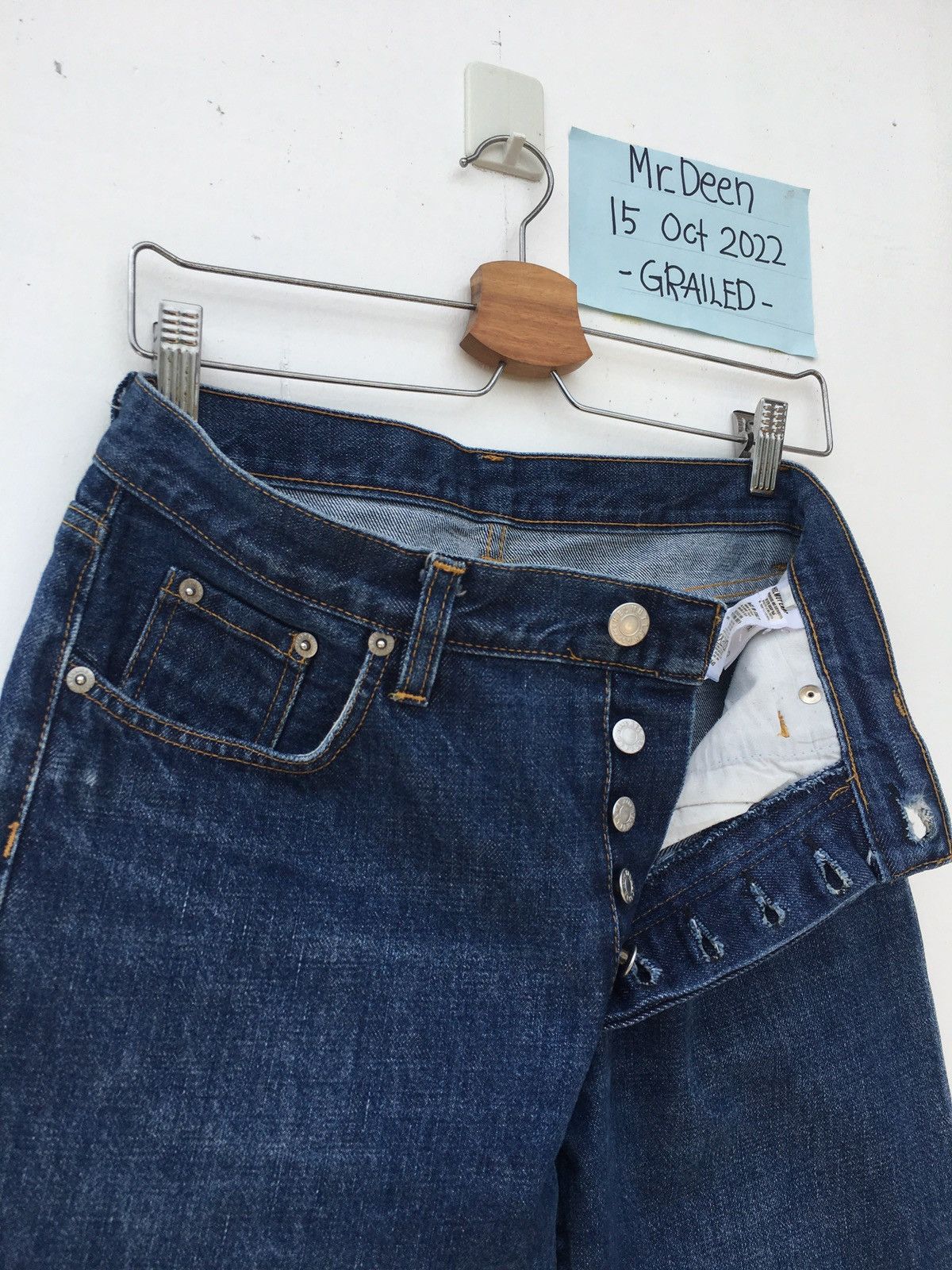 Helmut Lang Rare Vintage Helmut Lang 1998 Straight Cut Jeans Size US 28 / EU 44 - 8 Thumbnail