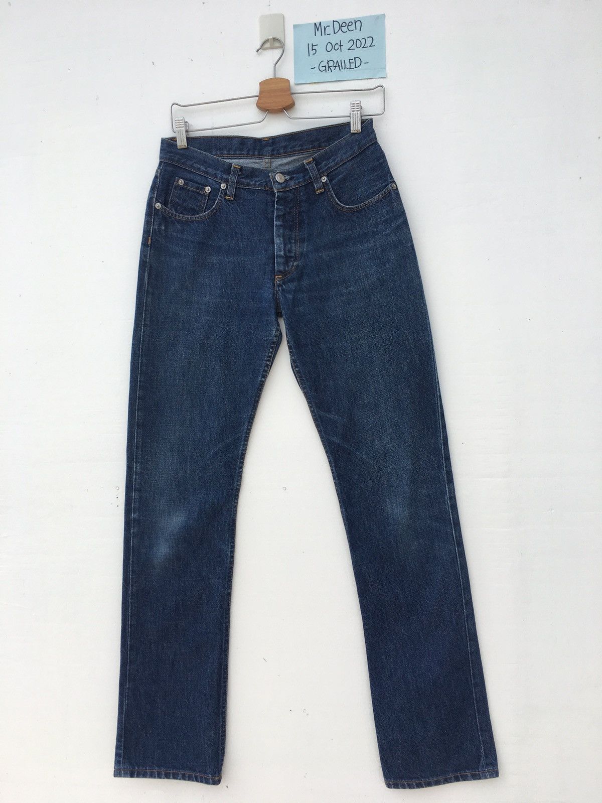Helmut Lang Rare Vintage Helmut Lang 1998 Straight Cut Jeans Size US 28 / EU 44 - 3 Thumbnail