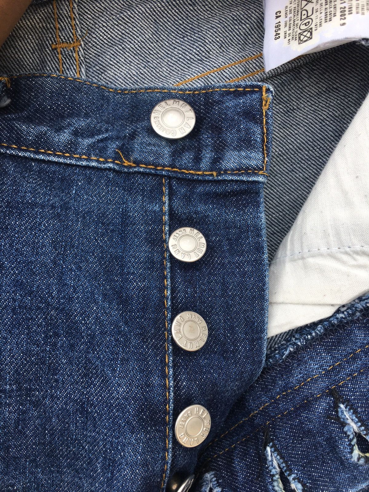 Helmut Lang Rare Vintage Helmut Lang 1998 Straight Cut Jeans Size US 28 / EU 44 - 17 Thumbnail