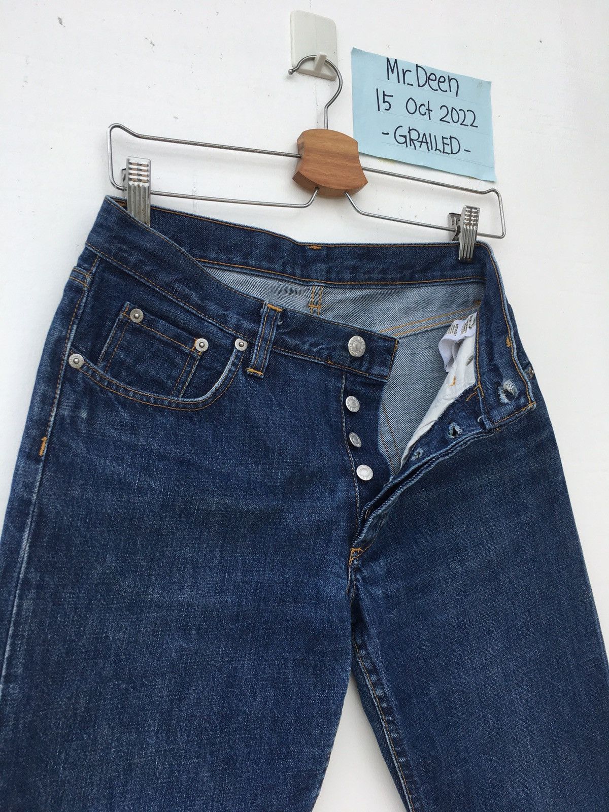 Helmut Lang Rare Vintage Helmut Lang 1998 Straight Cut Jeans Size US 28 / EU 44 - 7 Thumbnail